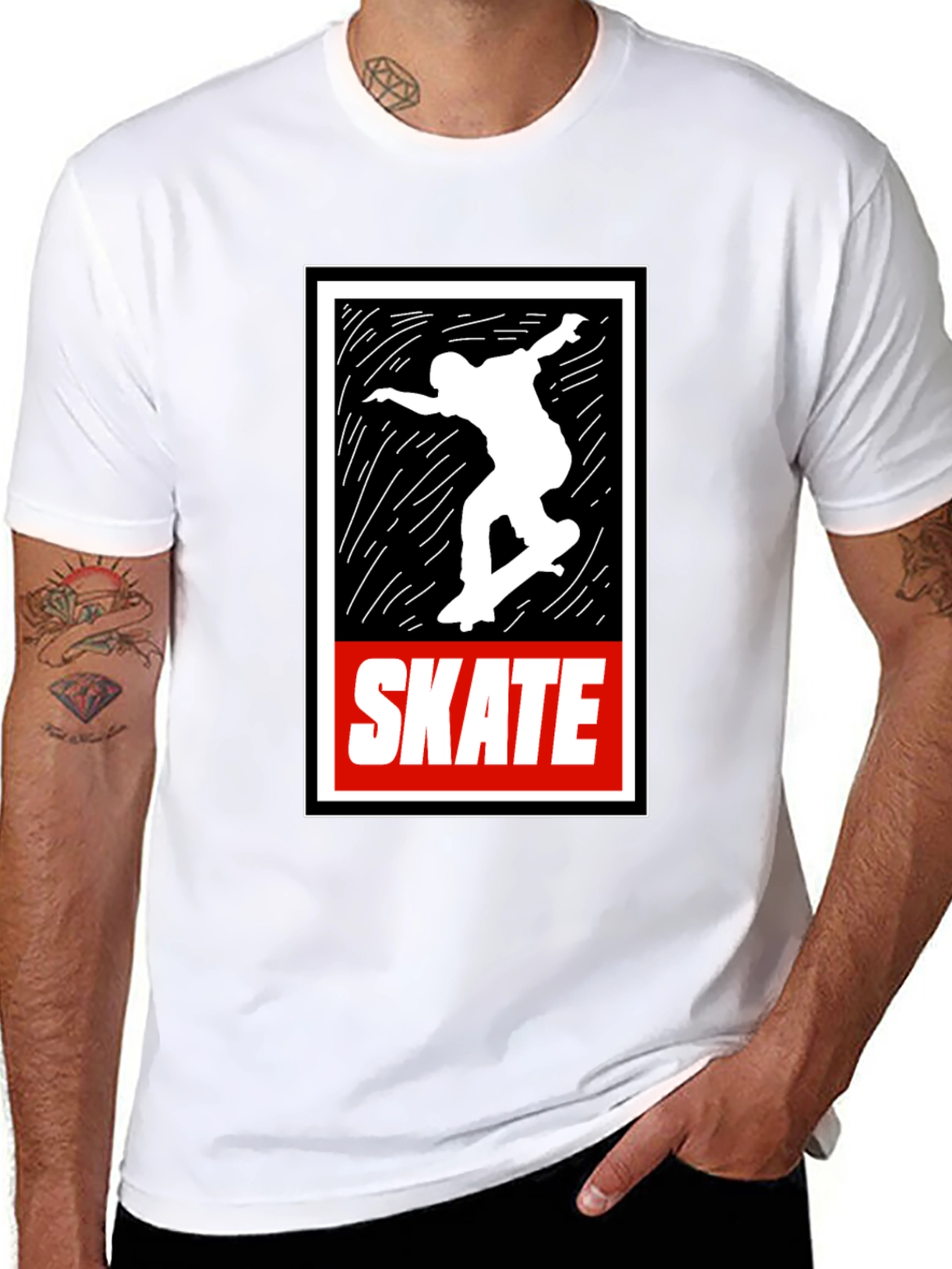 Skate Graphic T-Shirt - Classic Design