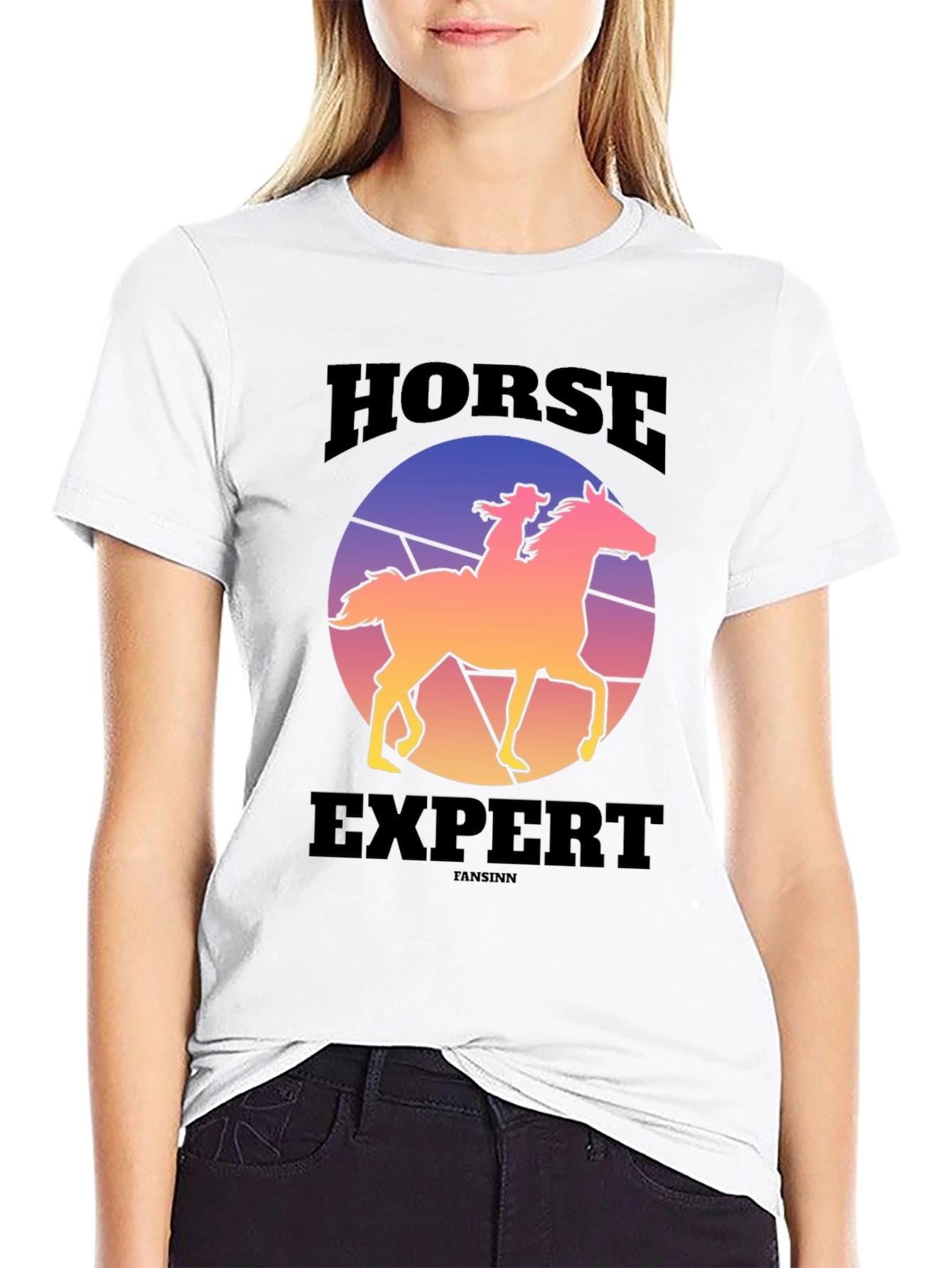 Horse Expert Graphic T-Shirt