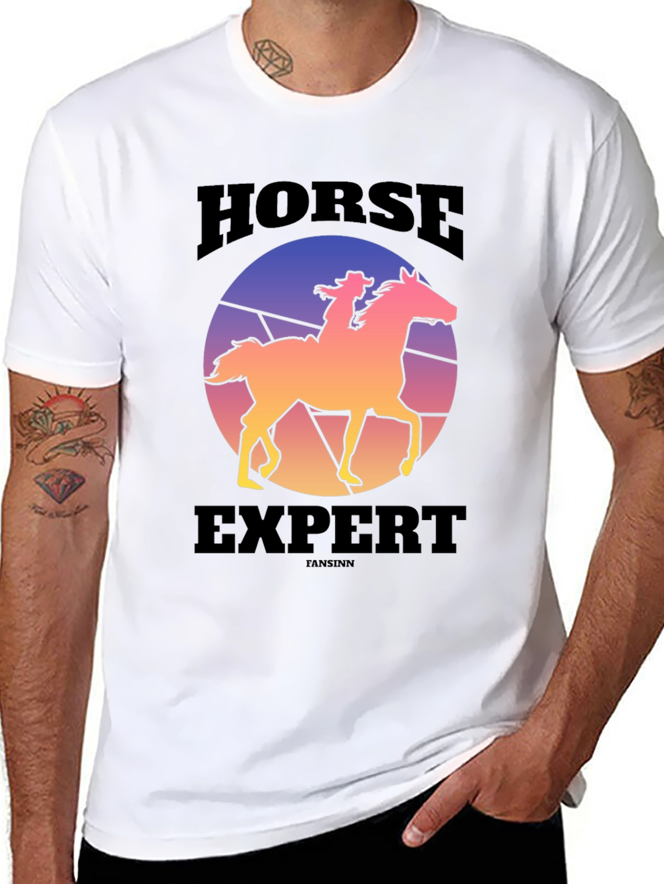 Horse Expert Graphic T-Shirt