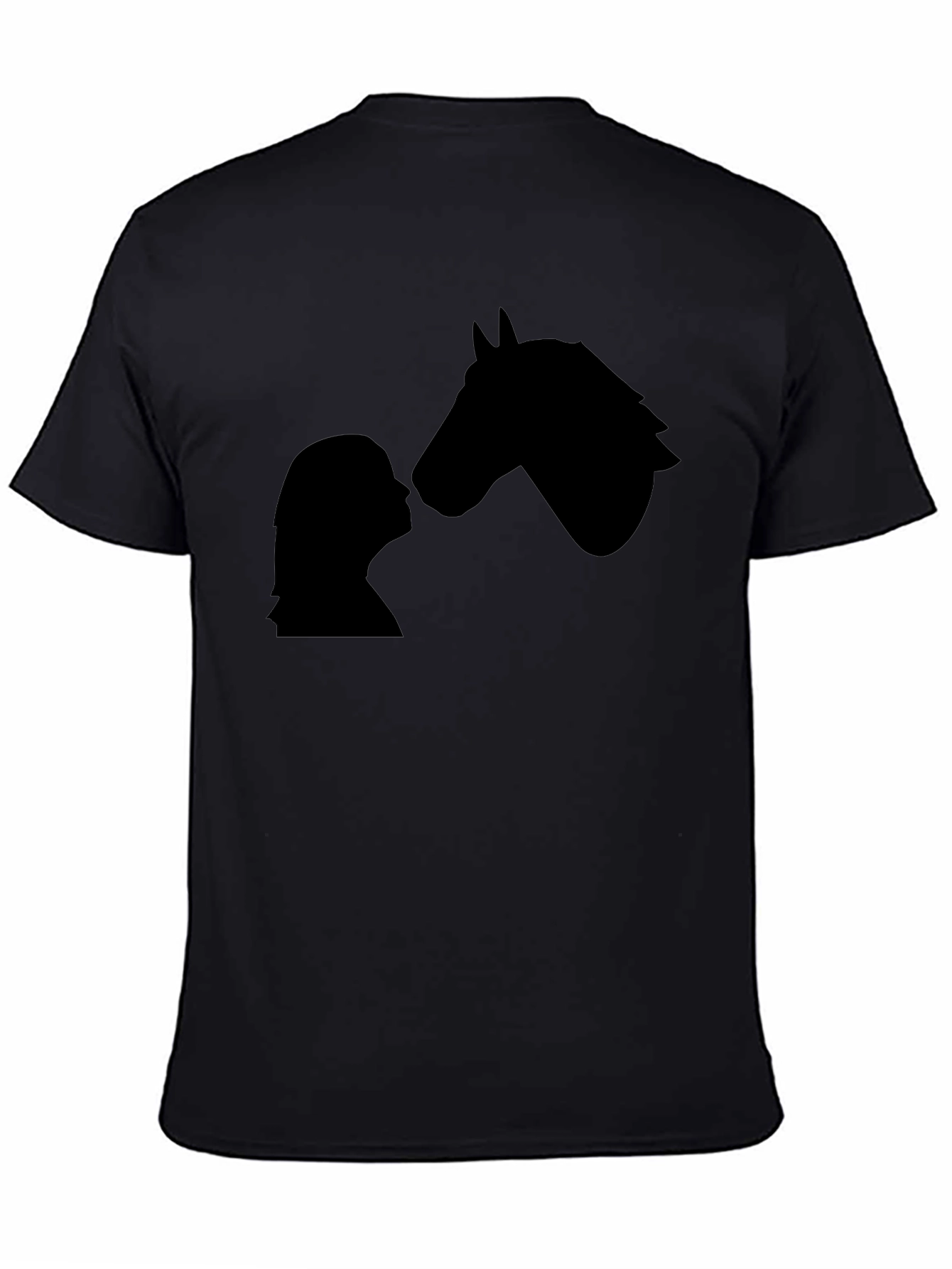 Equestrian Silhouette Tee - Woman & Horse