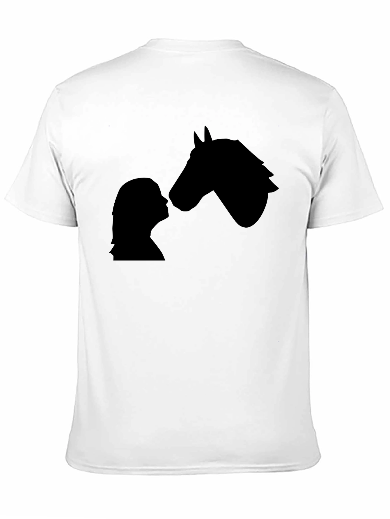 Equestrian Silhouette Tee - Woman & Horse
