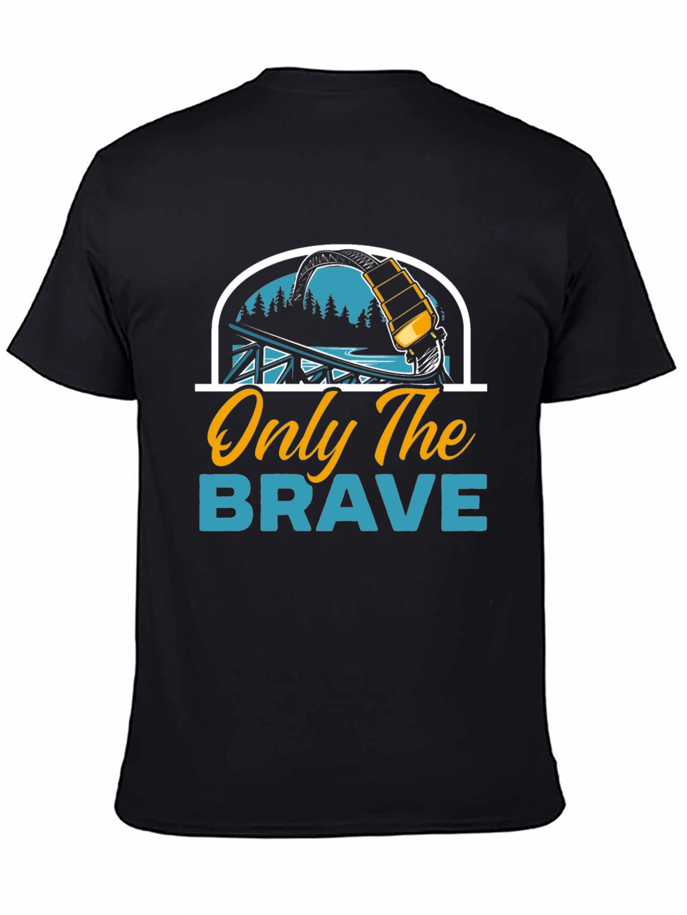 Only The Brave Roller Coaster T-Shirt