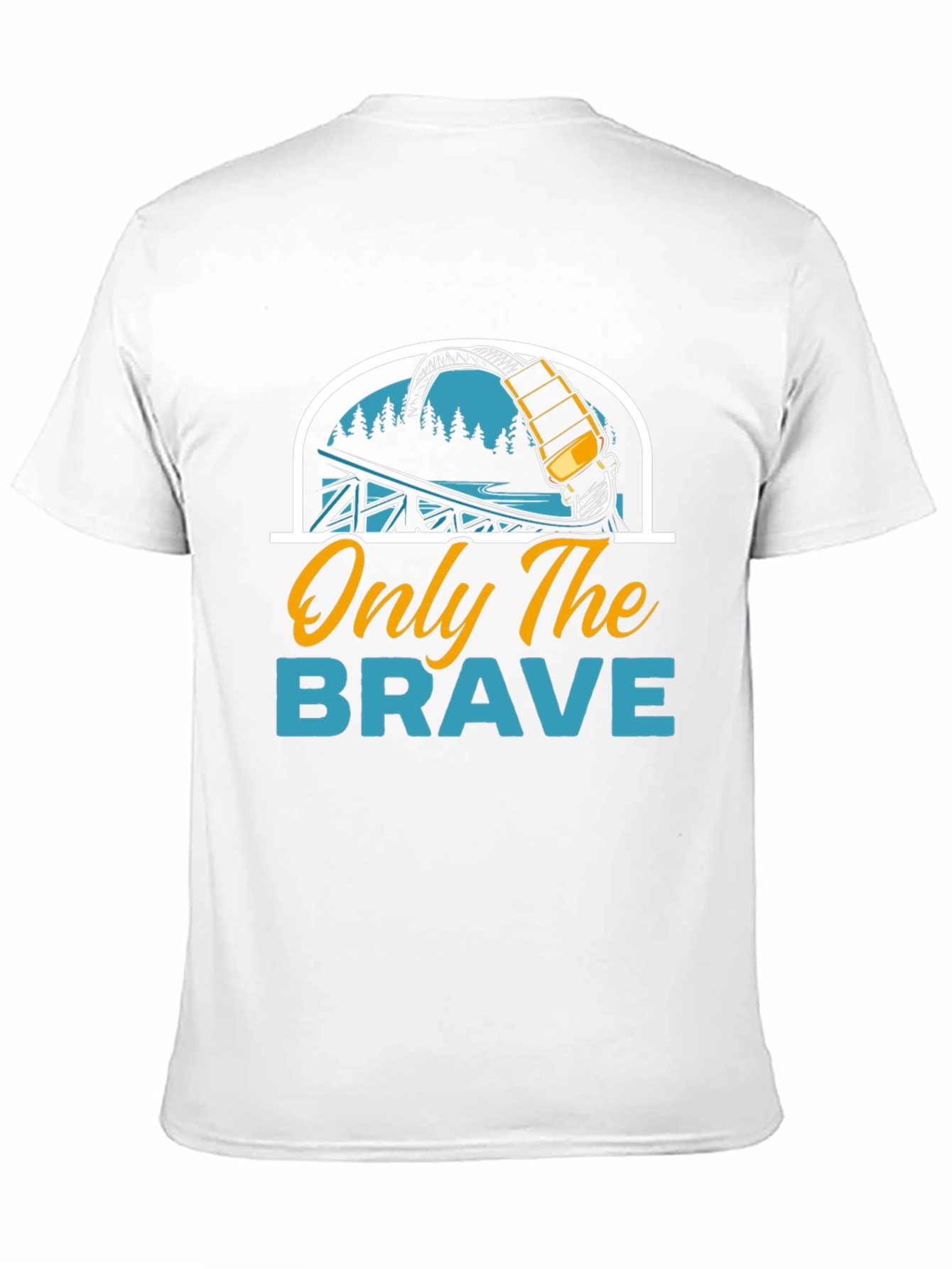 Only The Brave Roller Coaster T-Shirt