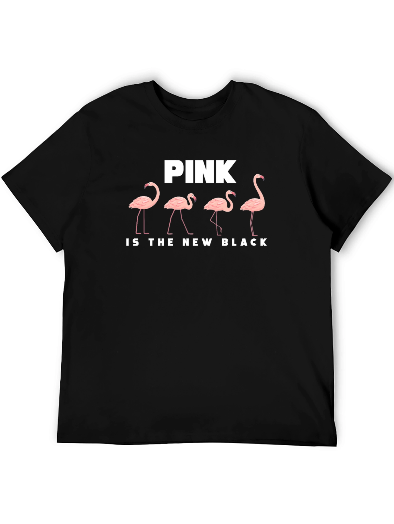 Pink Flamingo T-Shirt: Pink Is The New Black