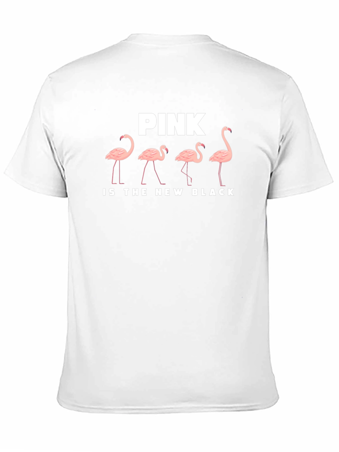 Pink Flamingo T-Shirt: Pink Is The New Black