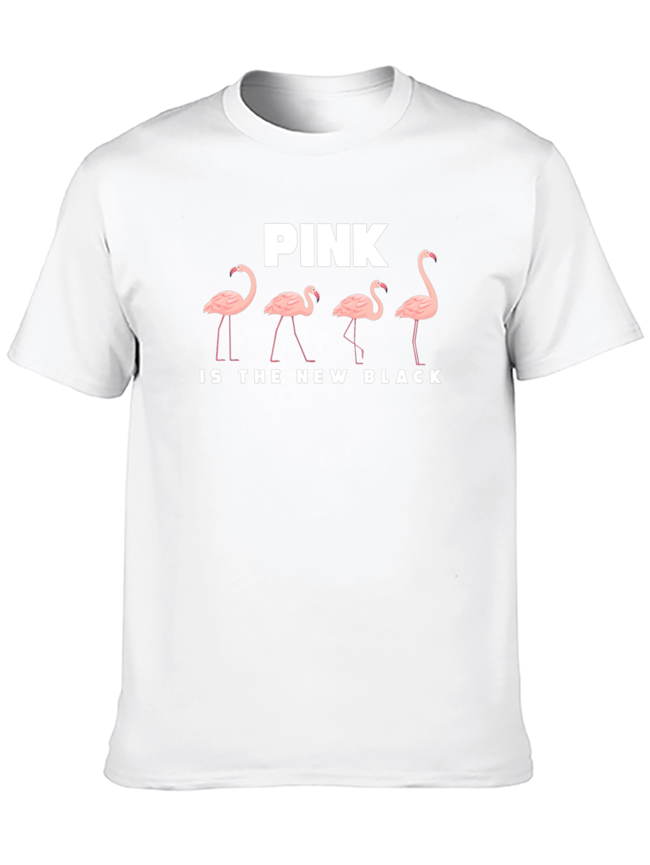 Pink Flamingo T-Shirt: Pink Is The New Black