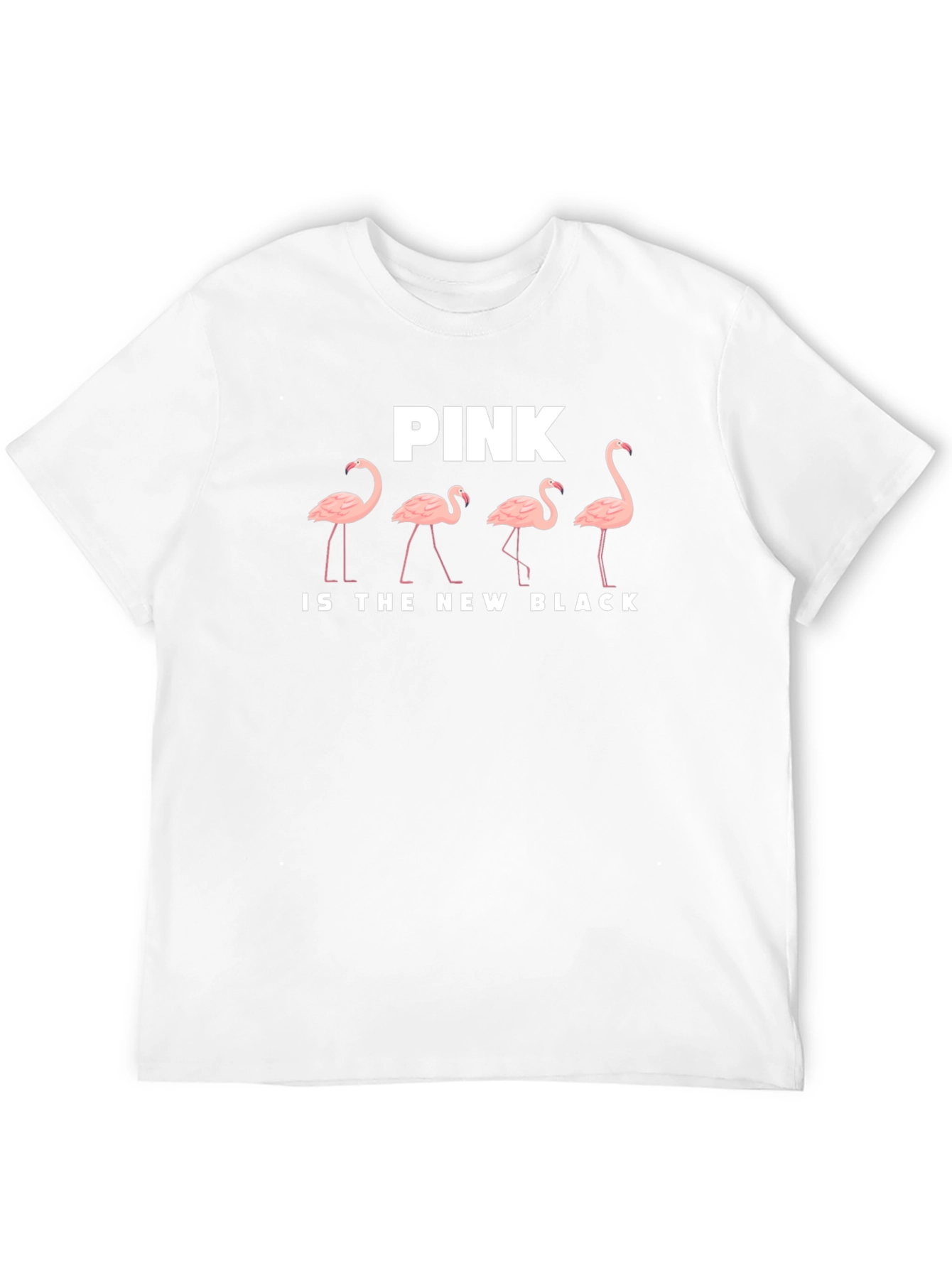 Pink Flamingo T-Shirt: Pink Is The New Black