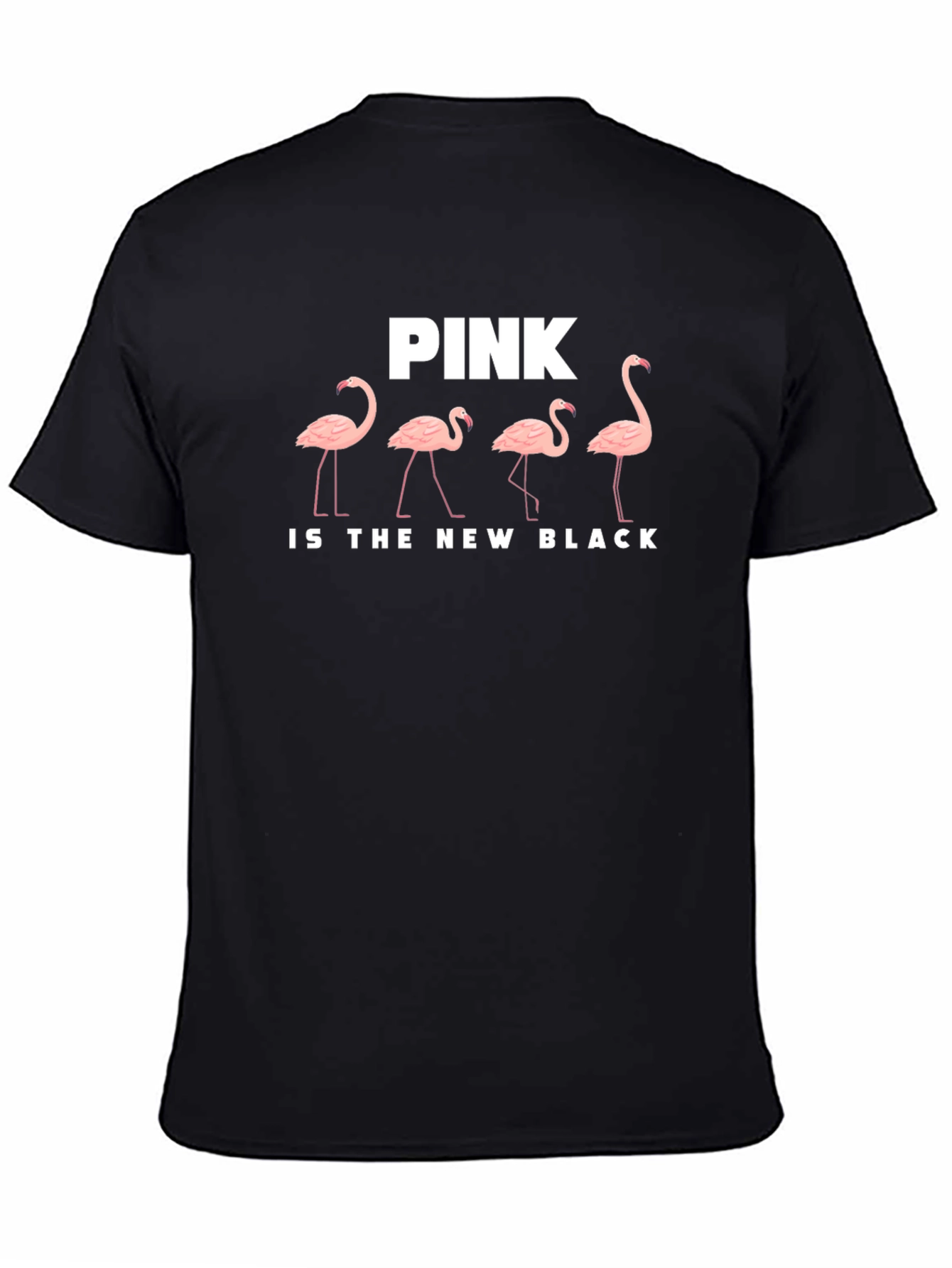 Pink Flamingo T-Shirt: Pink Is The New Black