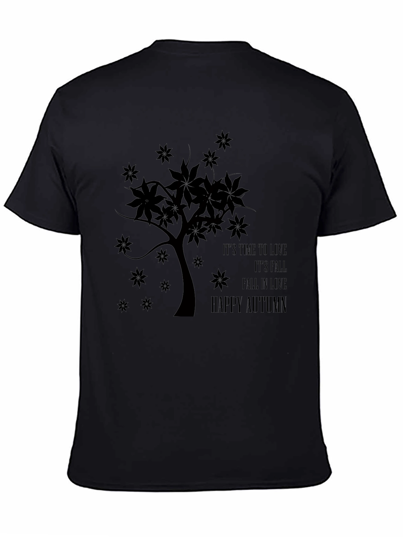 Autumn Love Tree T-Shirt - Seasonal Style