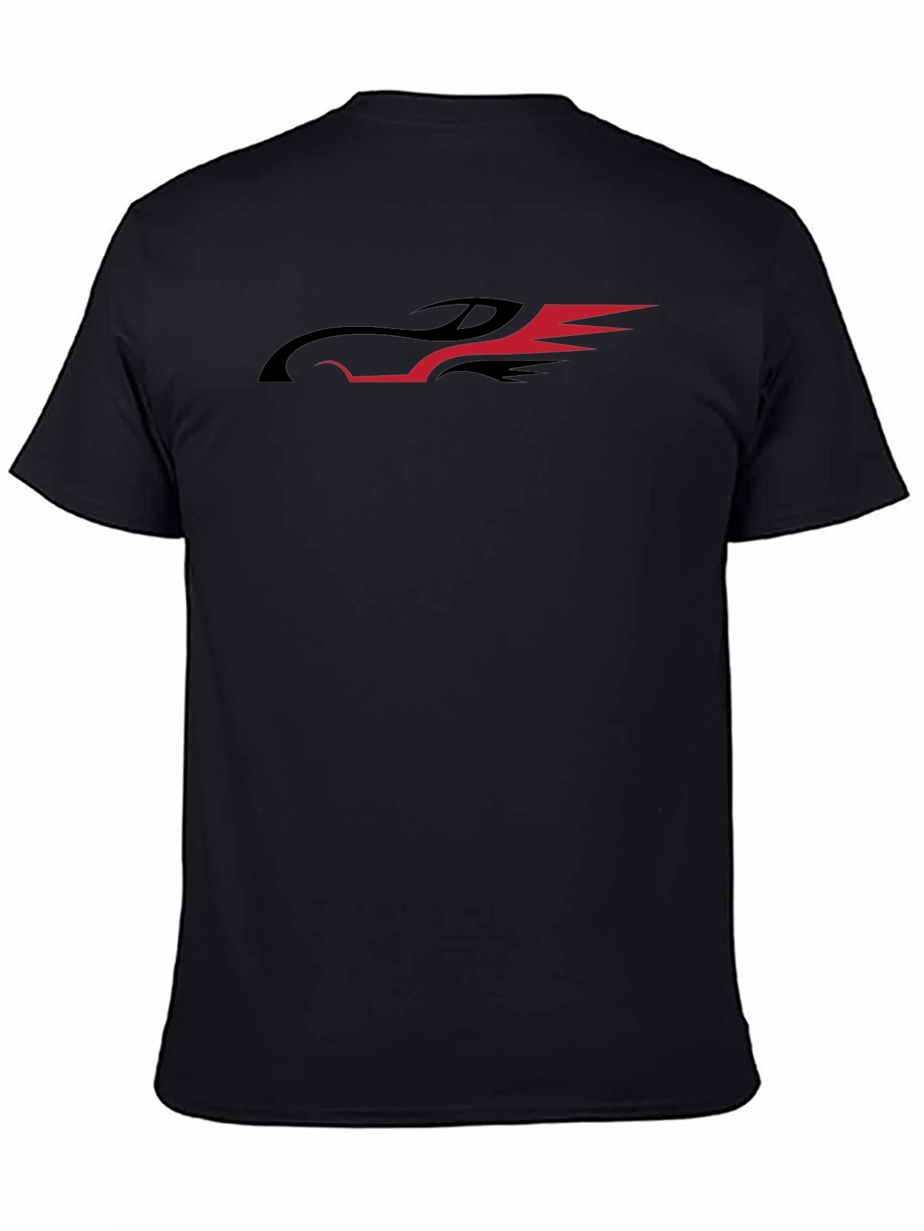 Sleek Black Car Graphic T-Shirt
