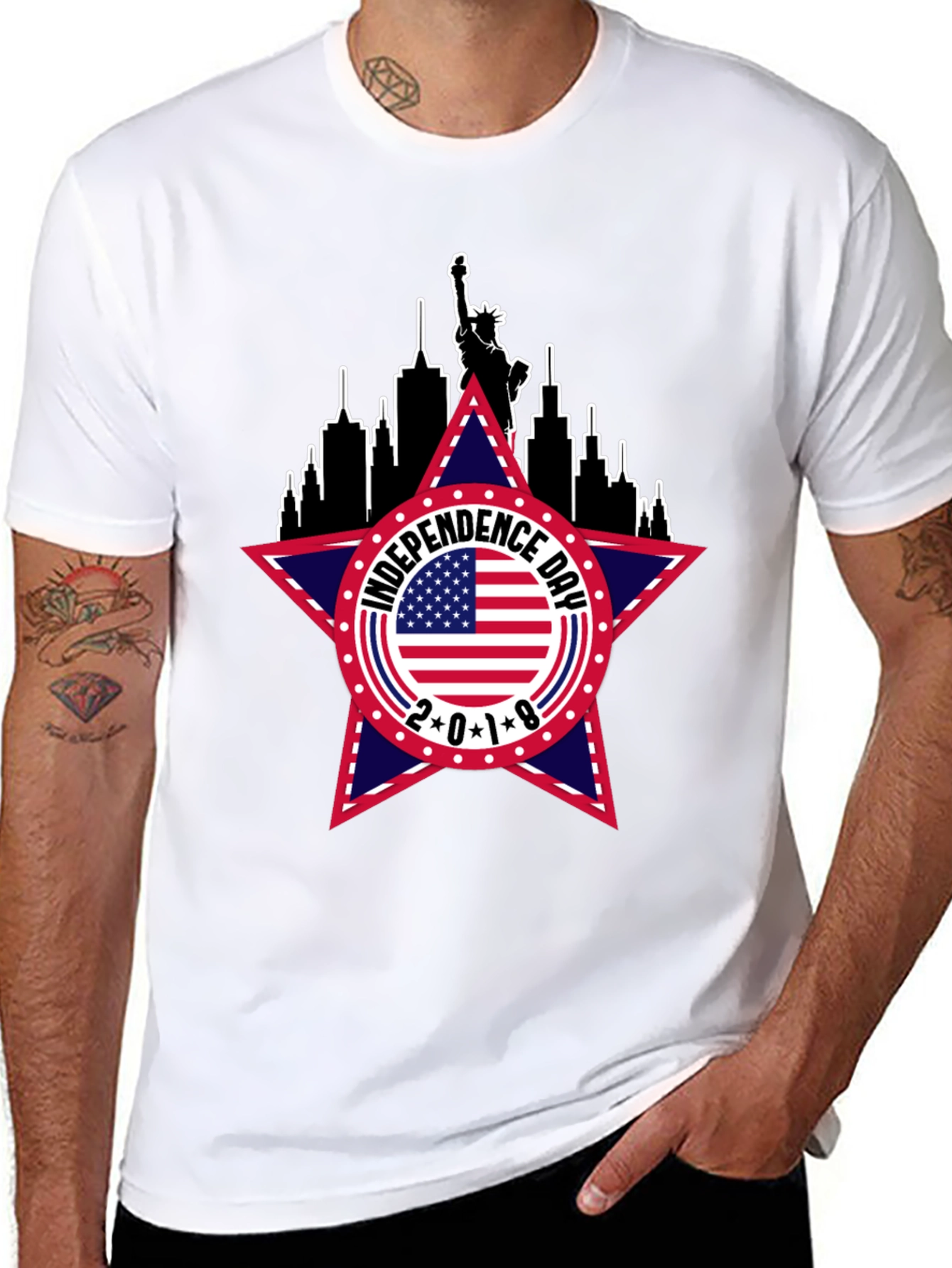 Independence Day Graphic T-Shirt