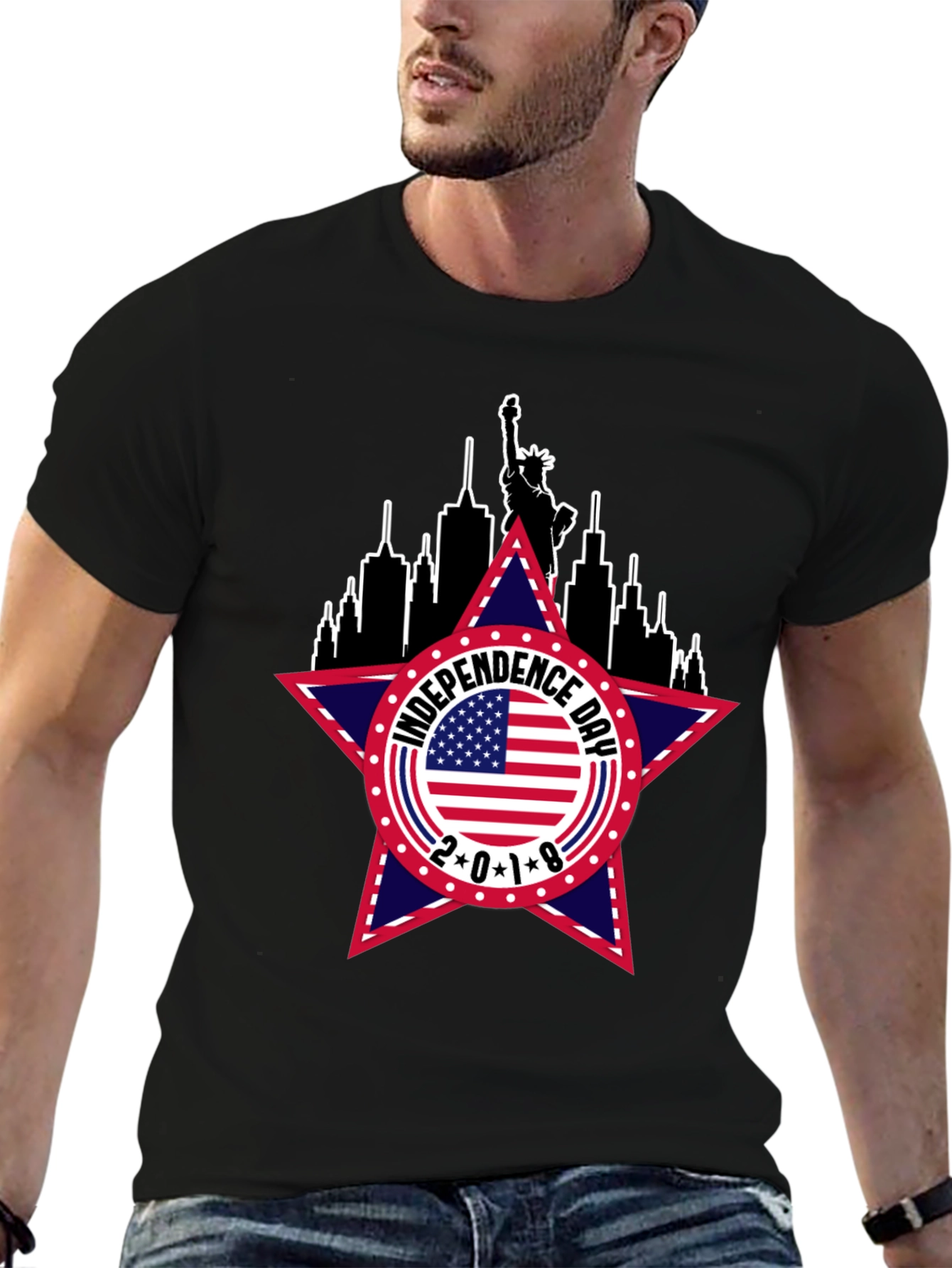 Independence Day Graphic T-Shirt