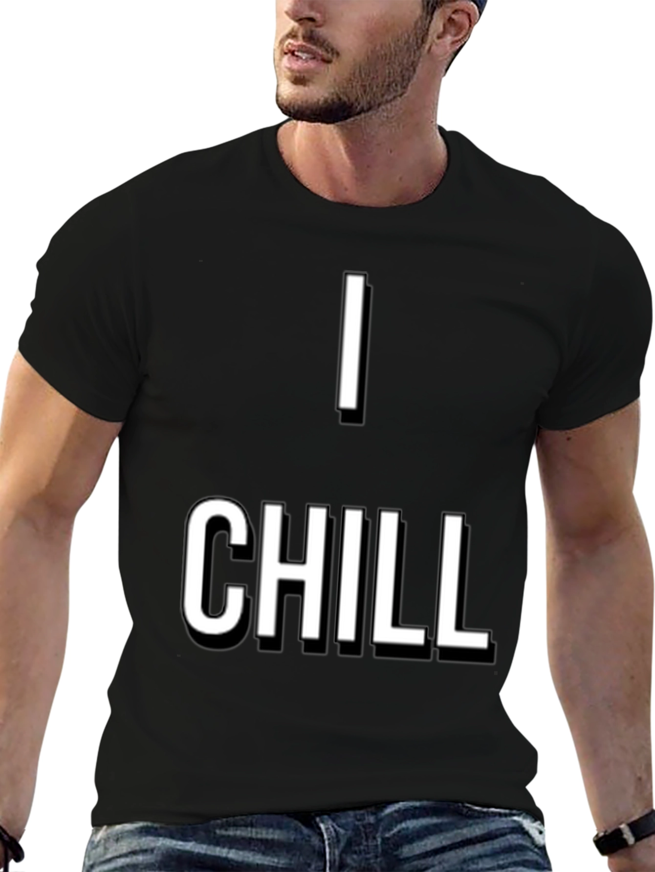 I Chill Graphic T-Shirt - Relaxed Comfort