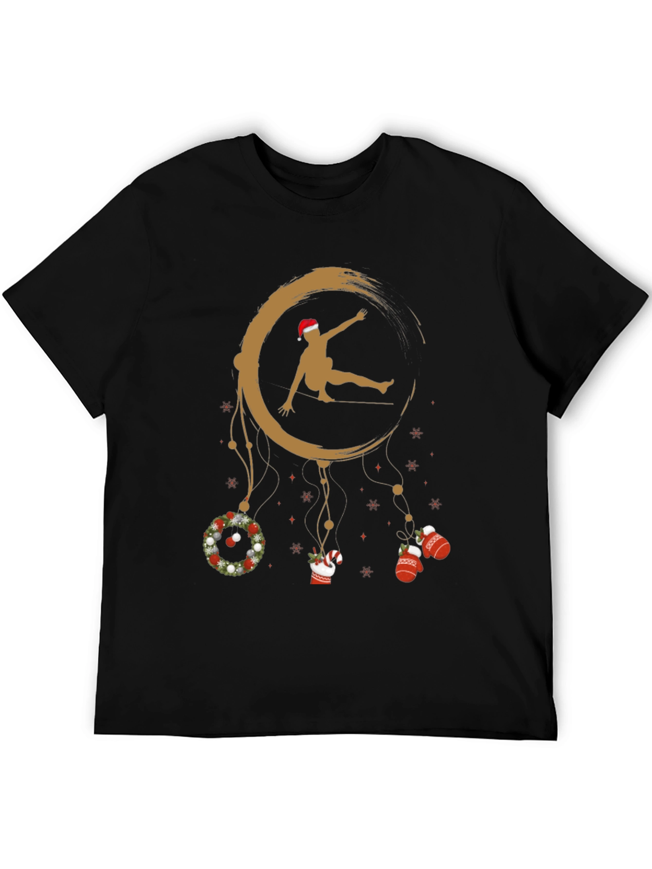 Christmas Dreamer T-Shirt: Holiday Acrobat Design