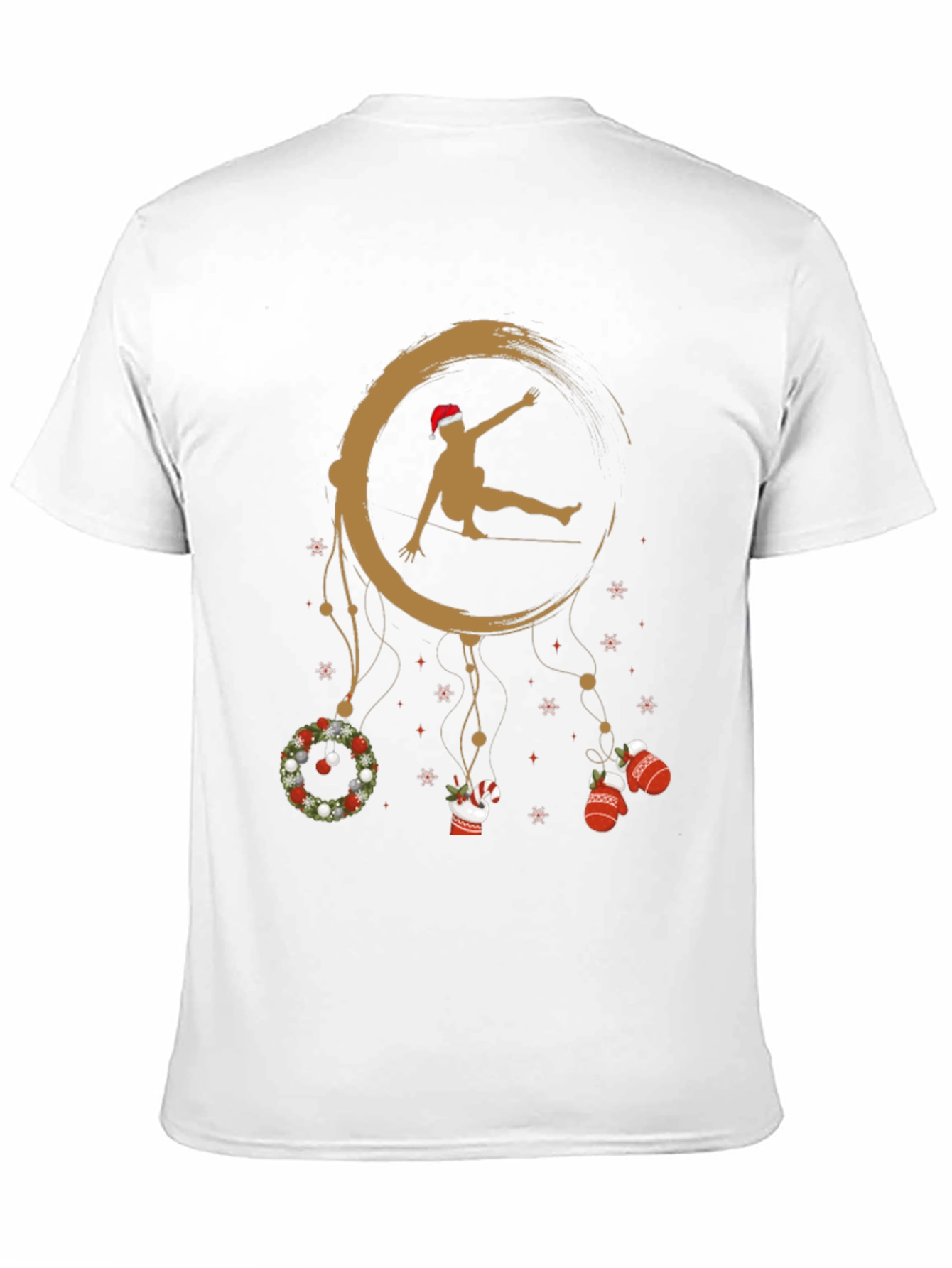 Christmas Dreamer T-Shirt: Holiday Acrobat Design