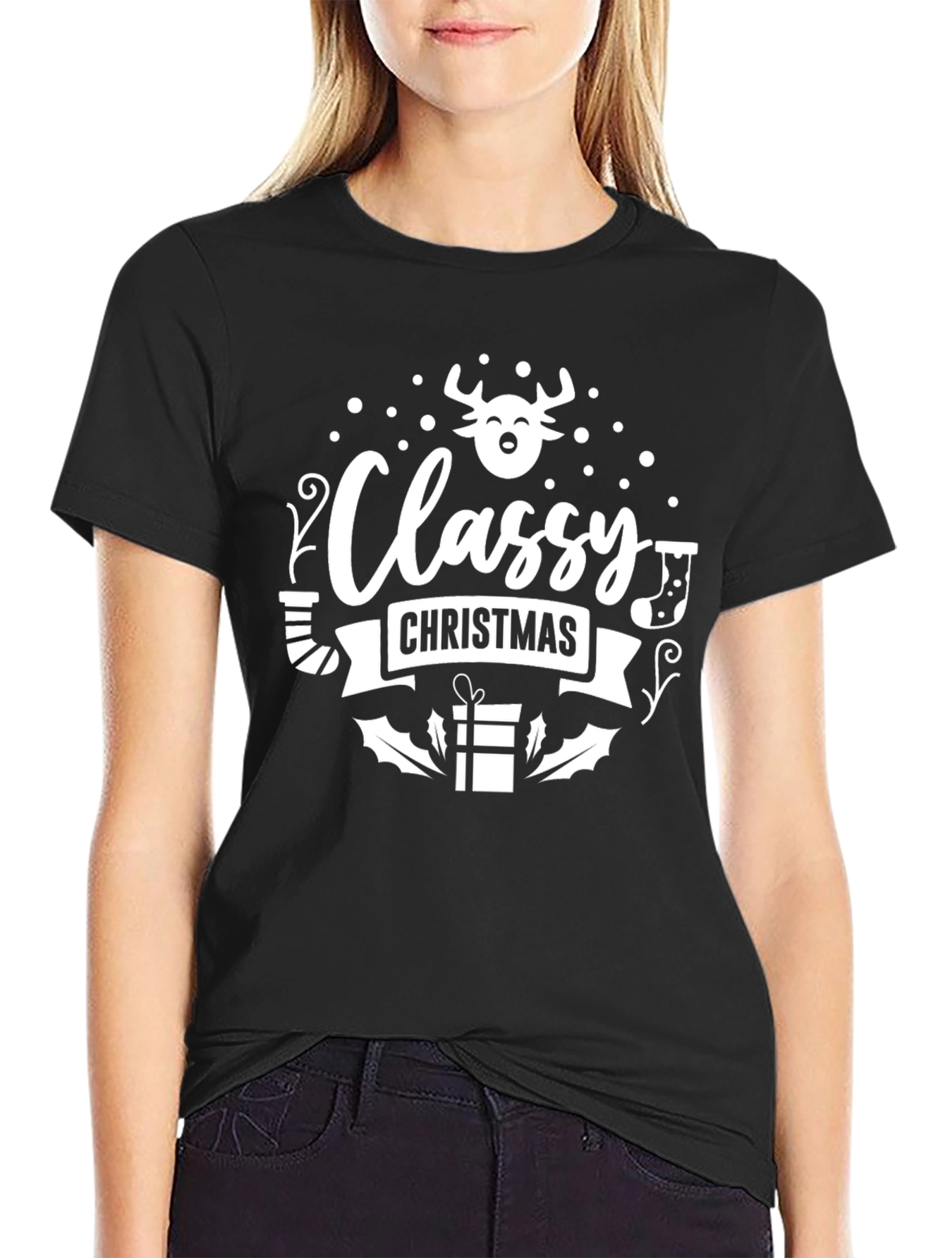 Classy Christmas Graphic Tee
