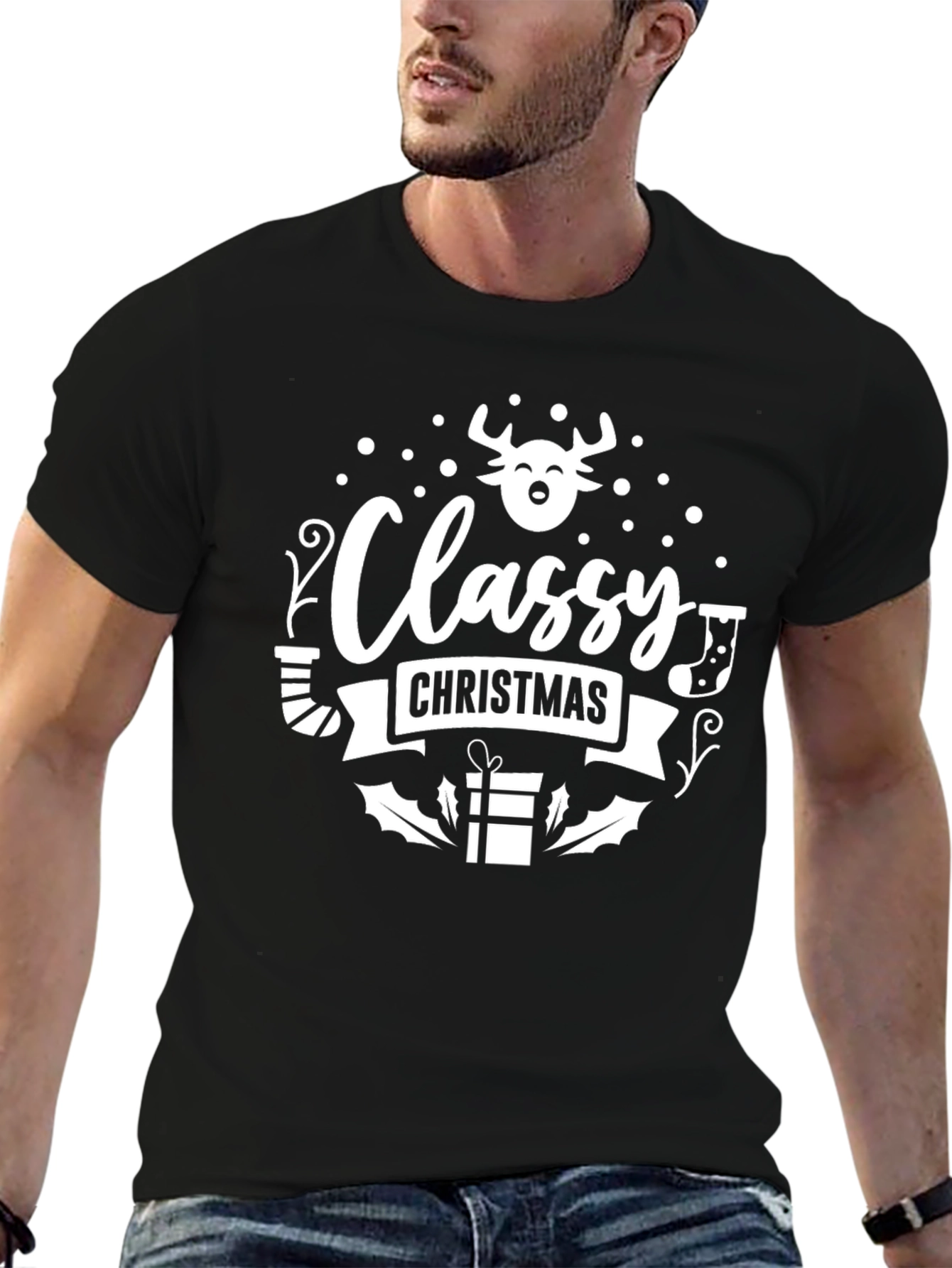 Classy Christmas Graphic Tee