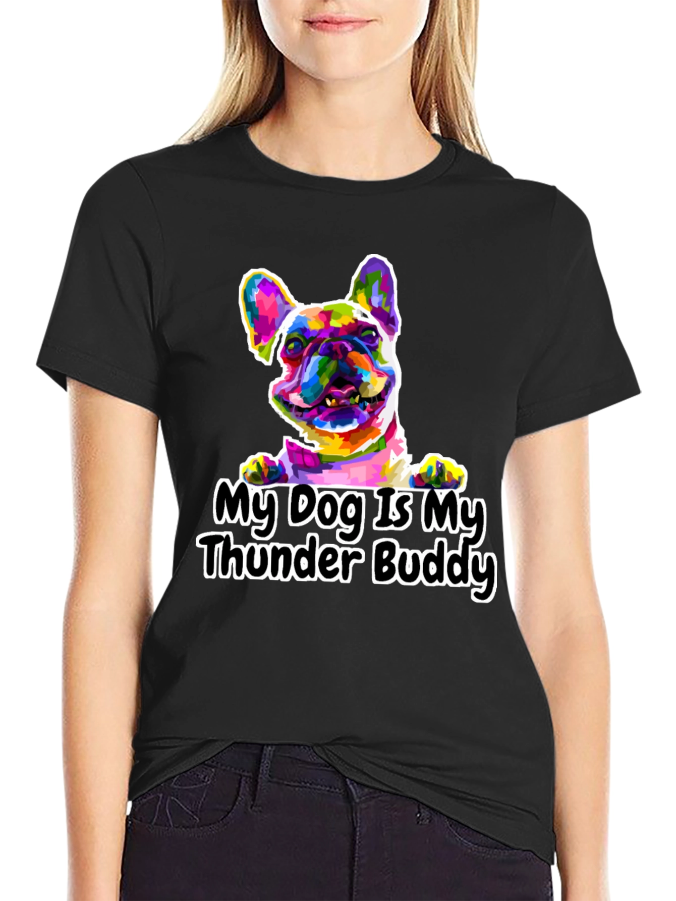 Dog Thunder Buddy Graphic Tee
