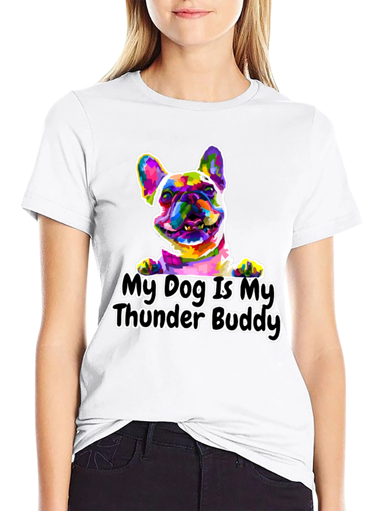 Dog Thunder Buddy Graphic Tee