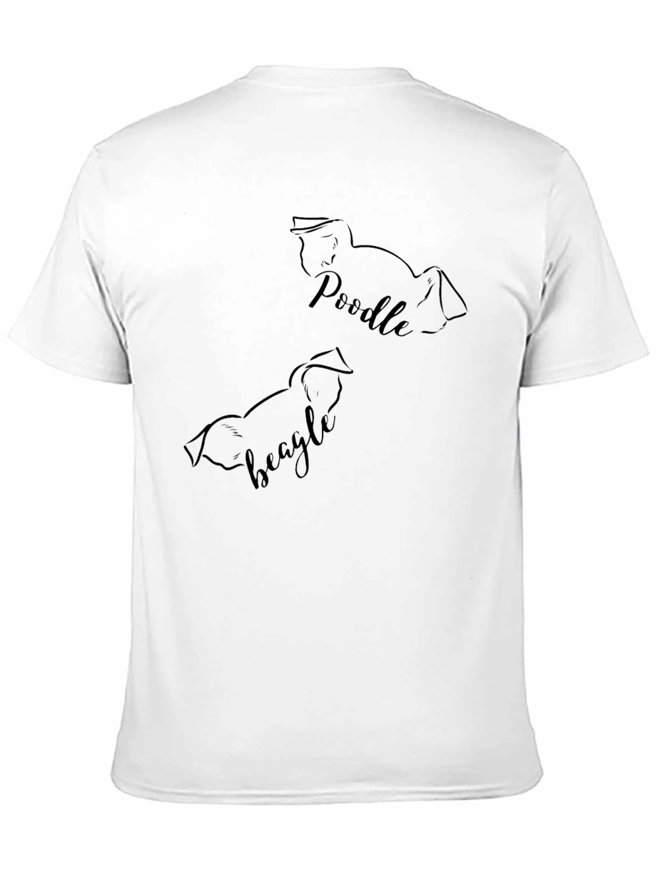 Poodle and Beagle Dog Breed T-Shirt