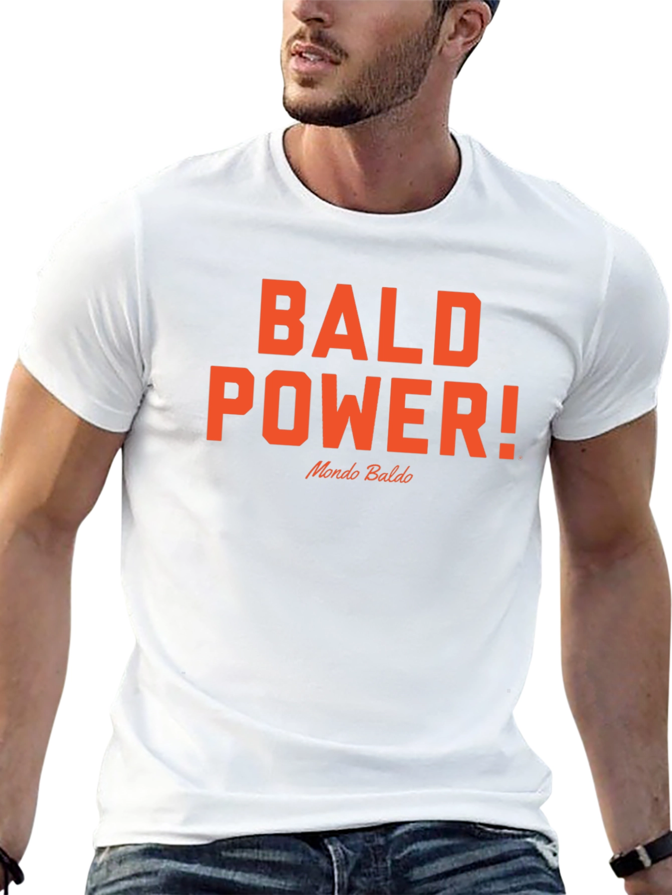 Bald Power! Mondo Baldo Graphic Tee