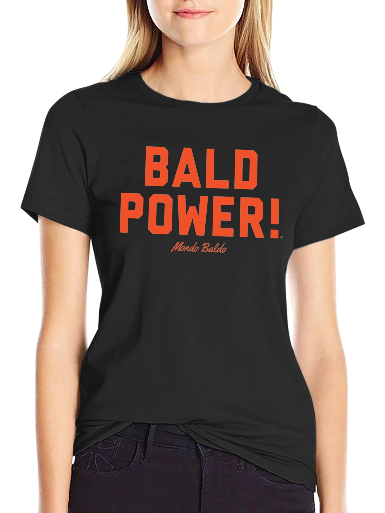 Bald Power! Mondo Baldo Graphic Tee