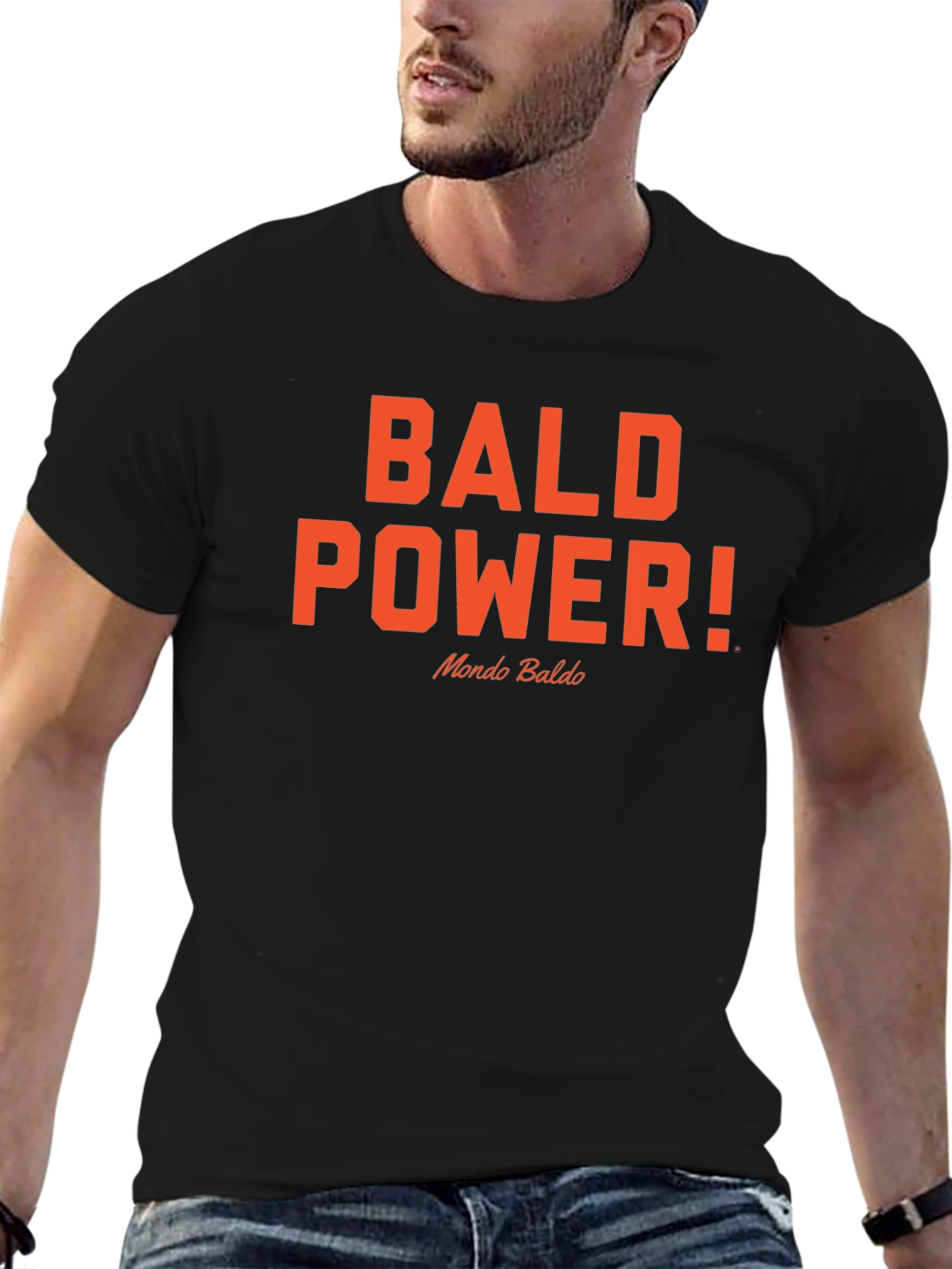 Bald Power! Mondo Baldo Graphic Tee