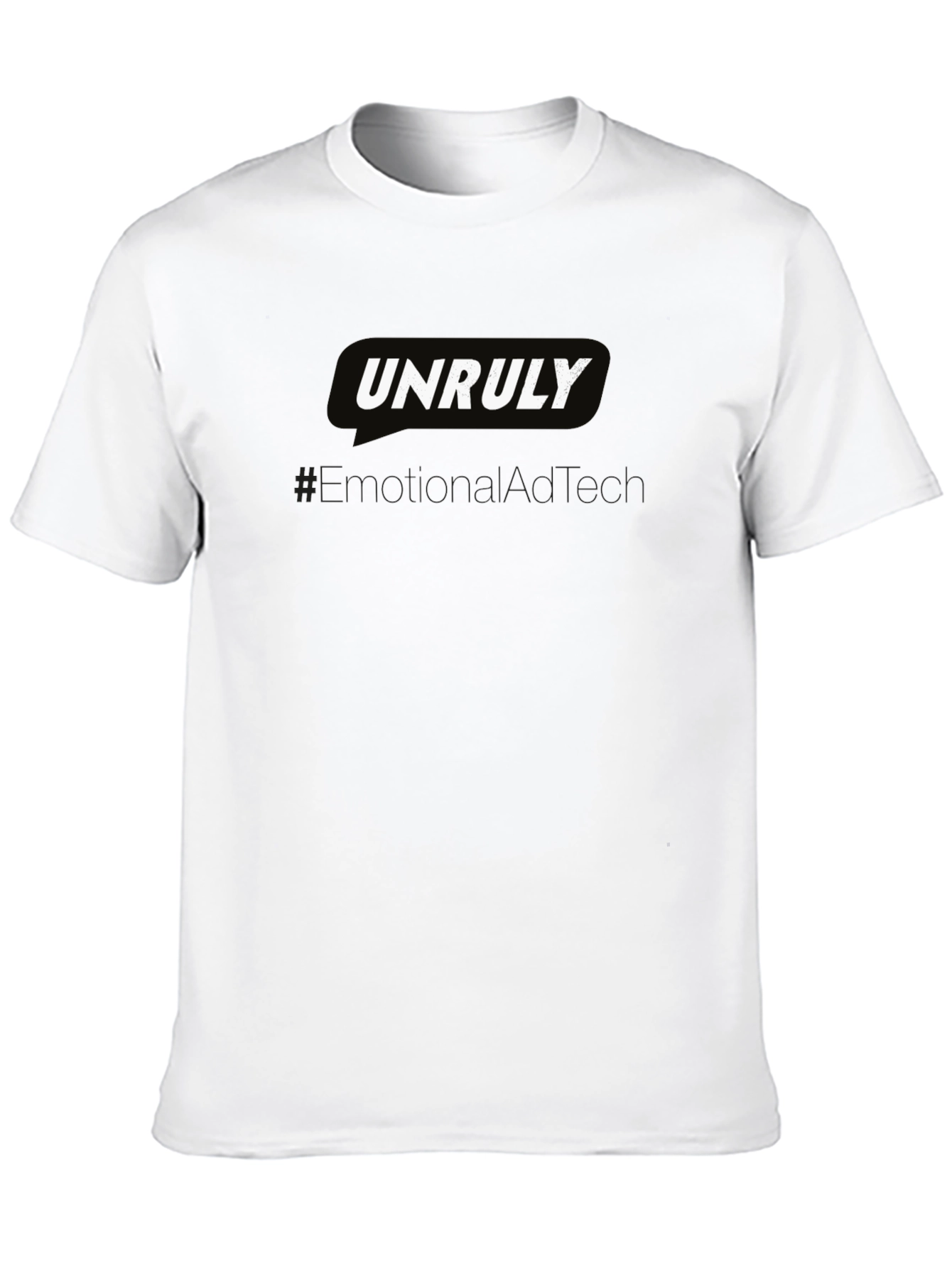 Unruly Graphic Tee - Black Cotton Casual T-Shirt