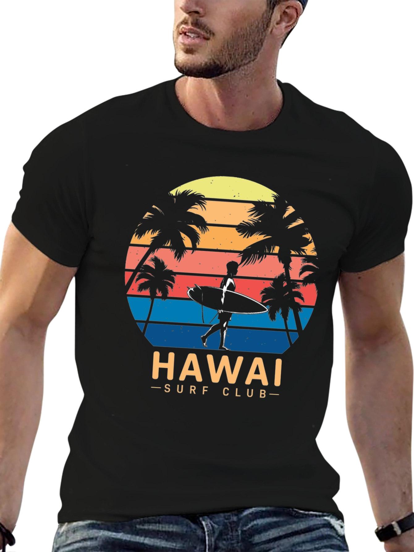 Hawaii Surf Club Graphic T-Shirt
