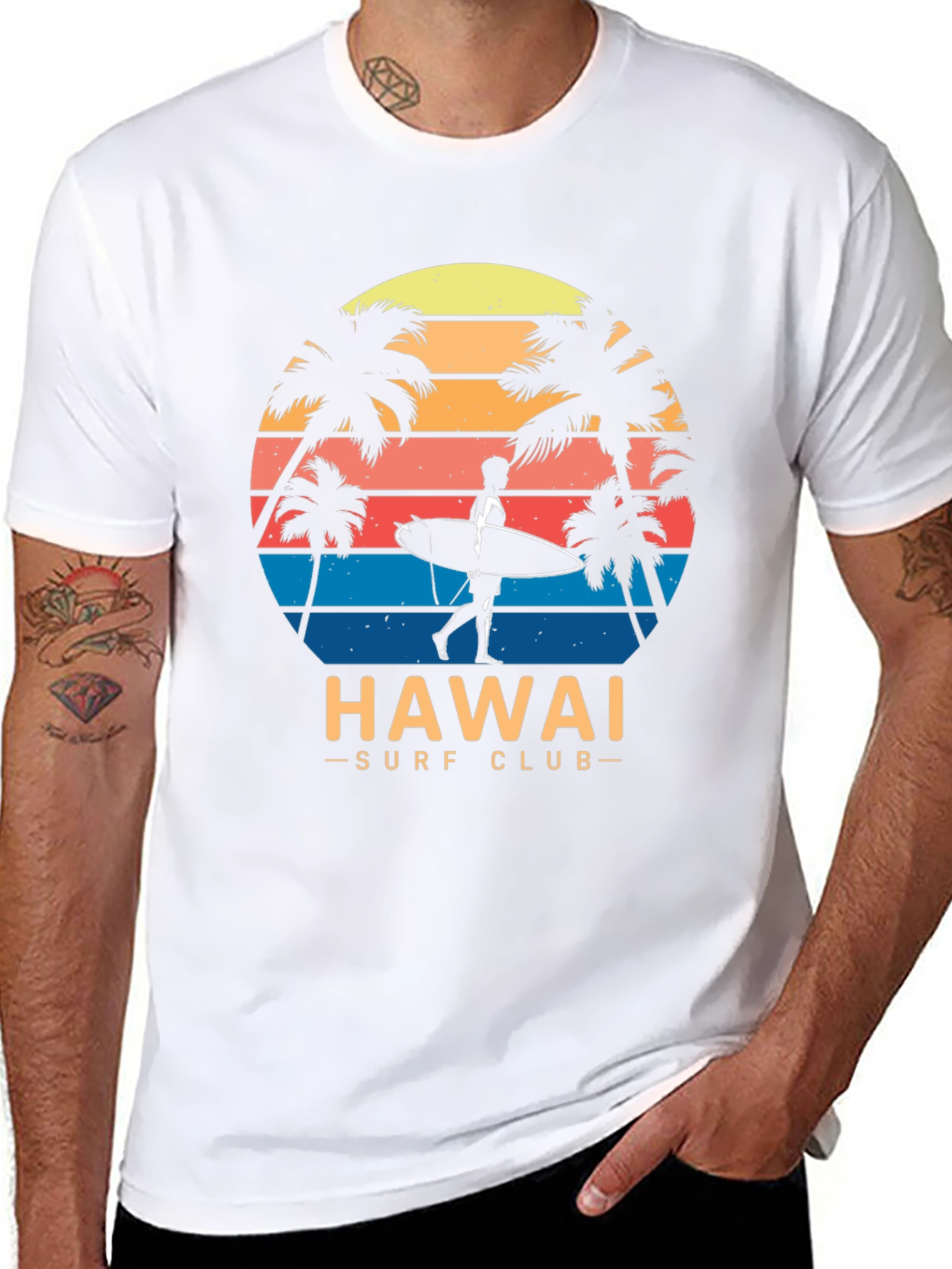 Hawaii Surf Club Graphic T-Shirt
