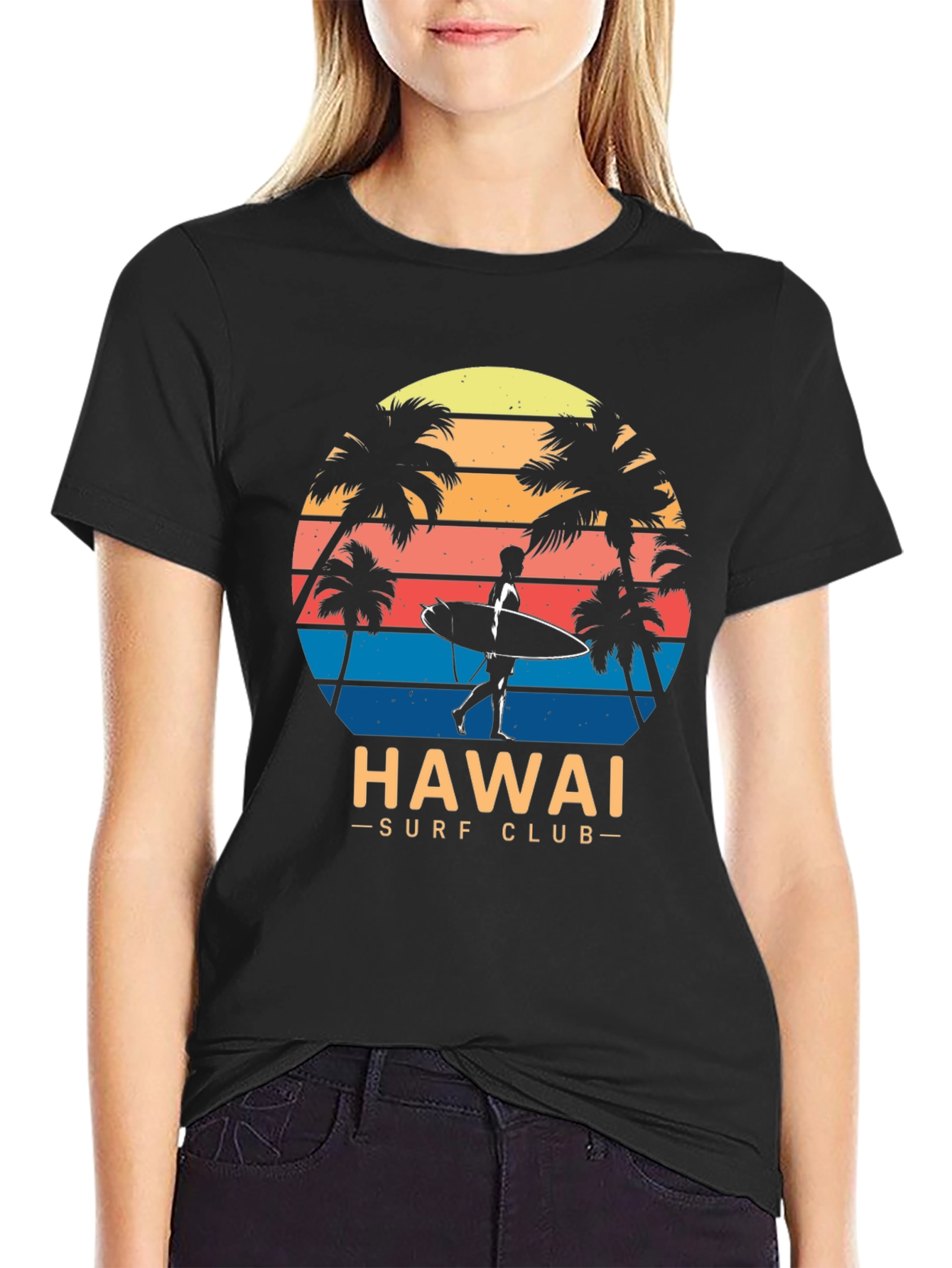 Hawaii Surf Club Graphic T-Shirt