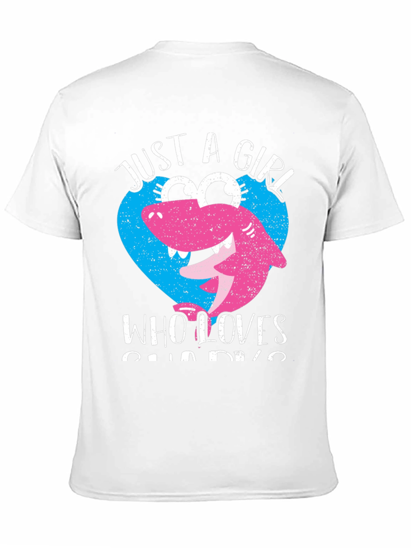 Just a Girl Who Loves Sharks T-Shirt