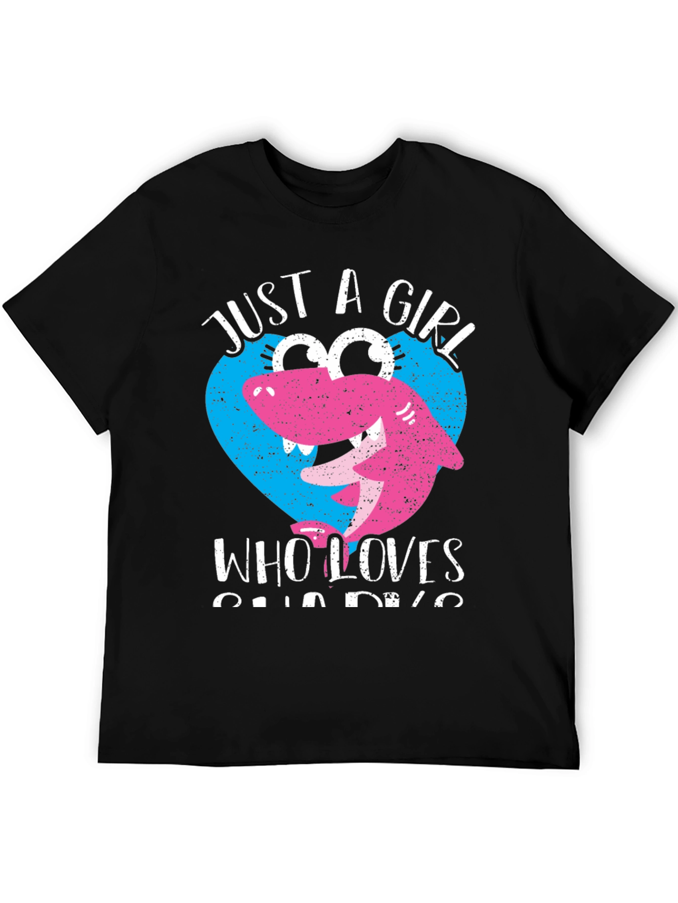 Just a Girl Who Loves Sharks T-Shirt