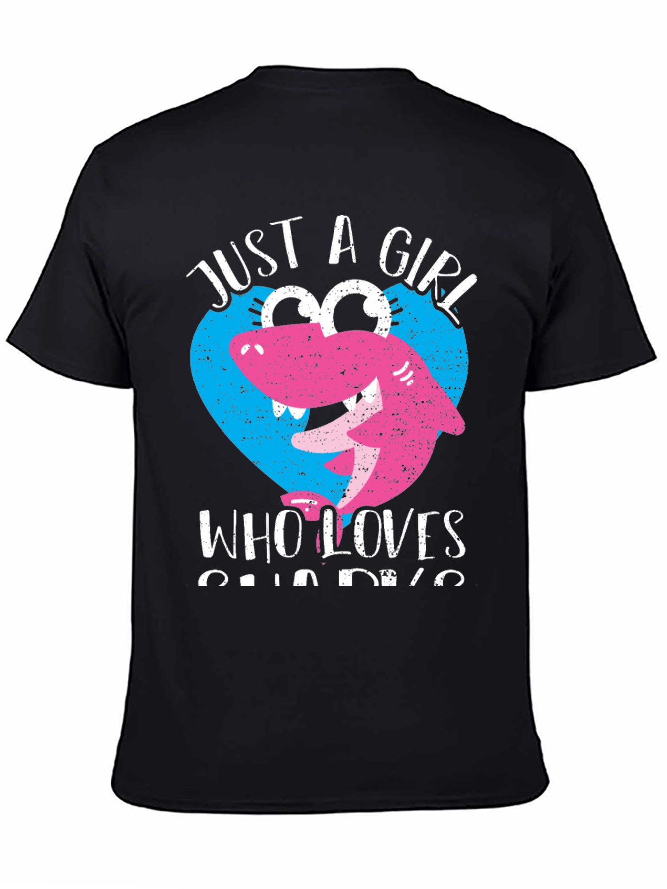 Just a Girl Who Loves Sharks T-Shirt
