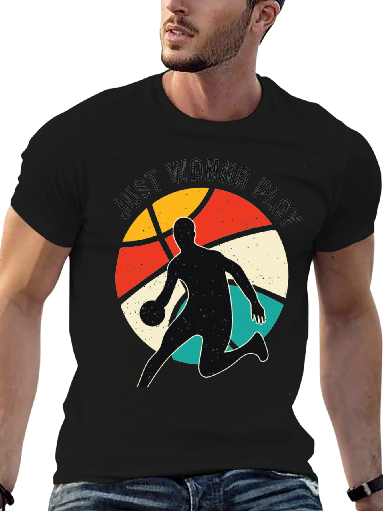 Just Wanna Play Basketball T-Shirt