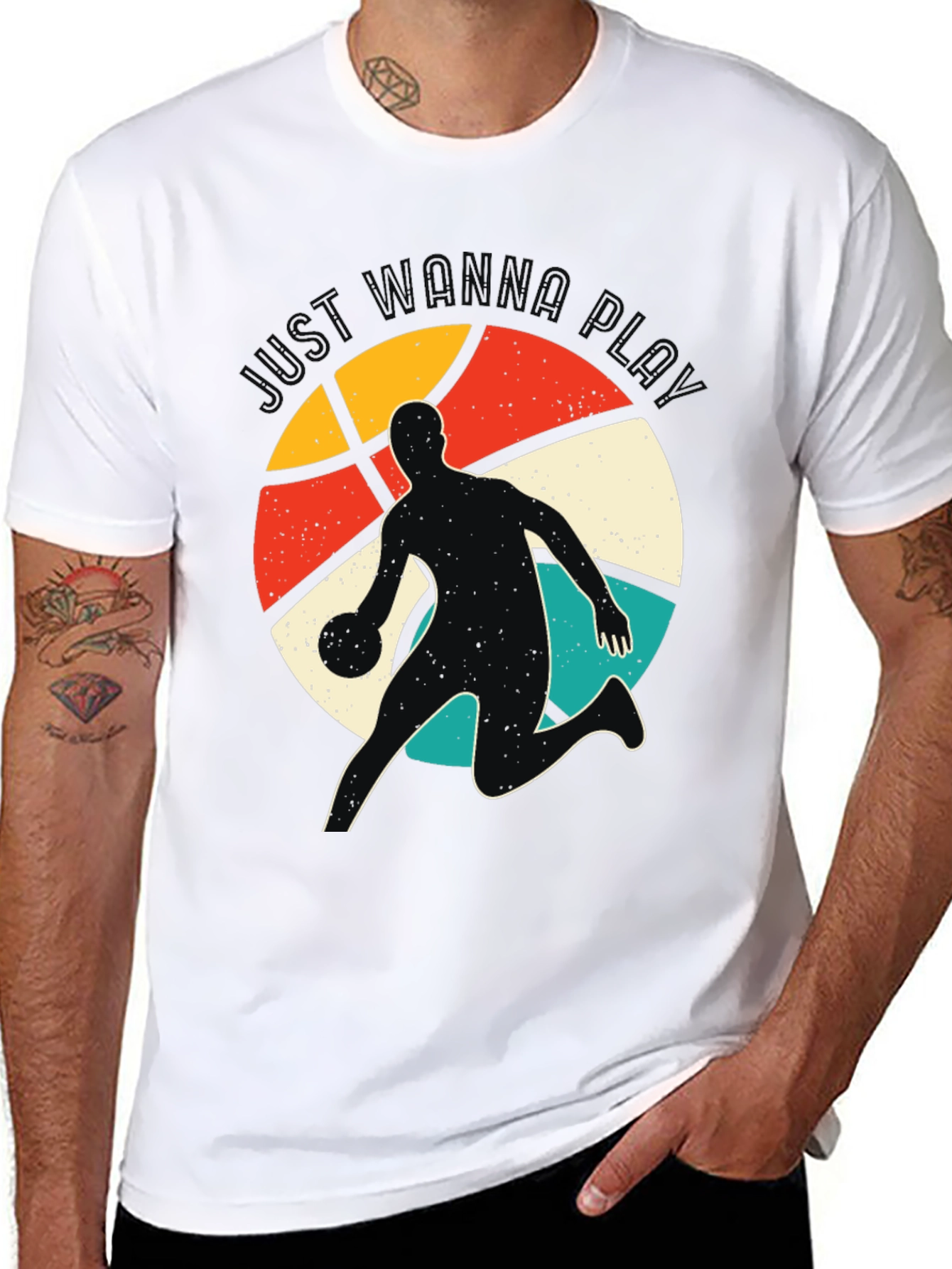 Just Wanna Play Basketball T-Shirt