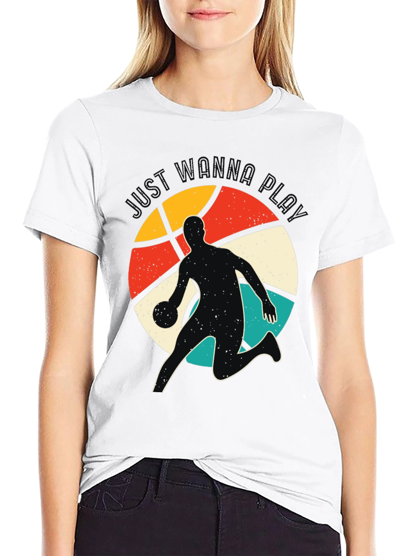 Just Wanna Play Basketball T-Shirt