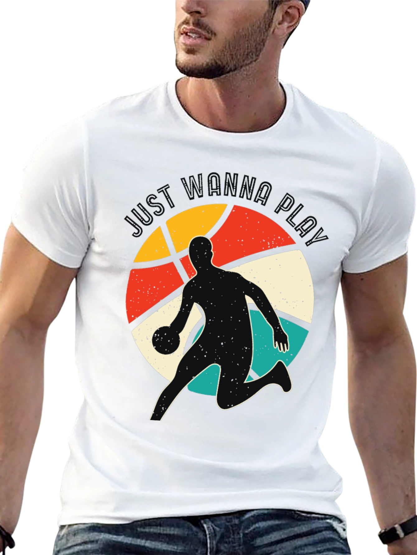 Just Wanna Play Basketball T-Shirt