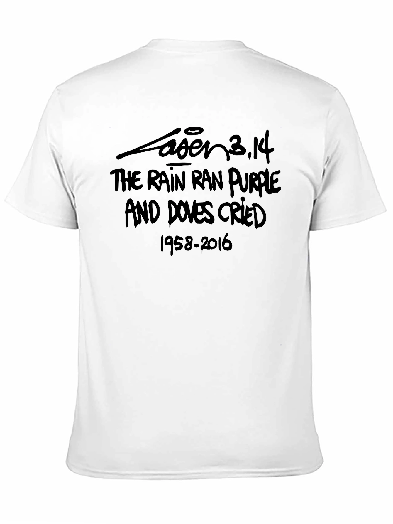 Prince Tribute Black T-Shirt