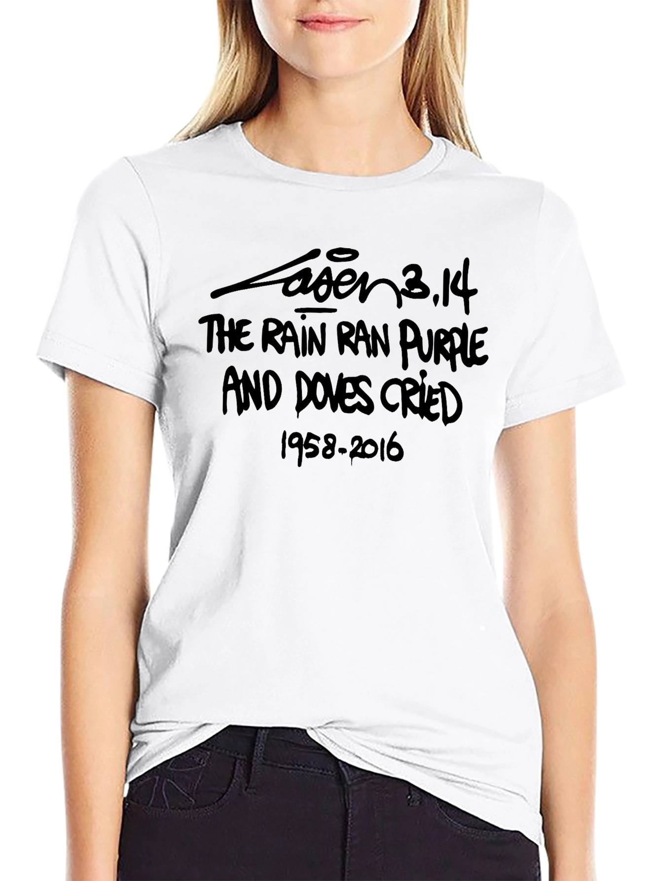 Prince Tribute Black T-Shirt