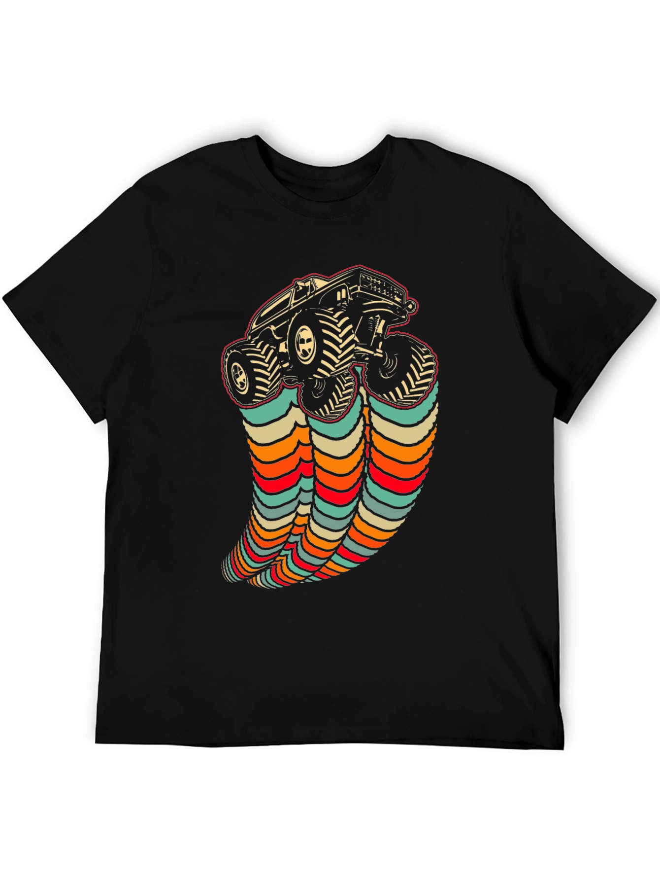 Retro Monster Truck Graphic Tee
