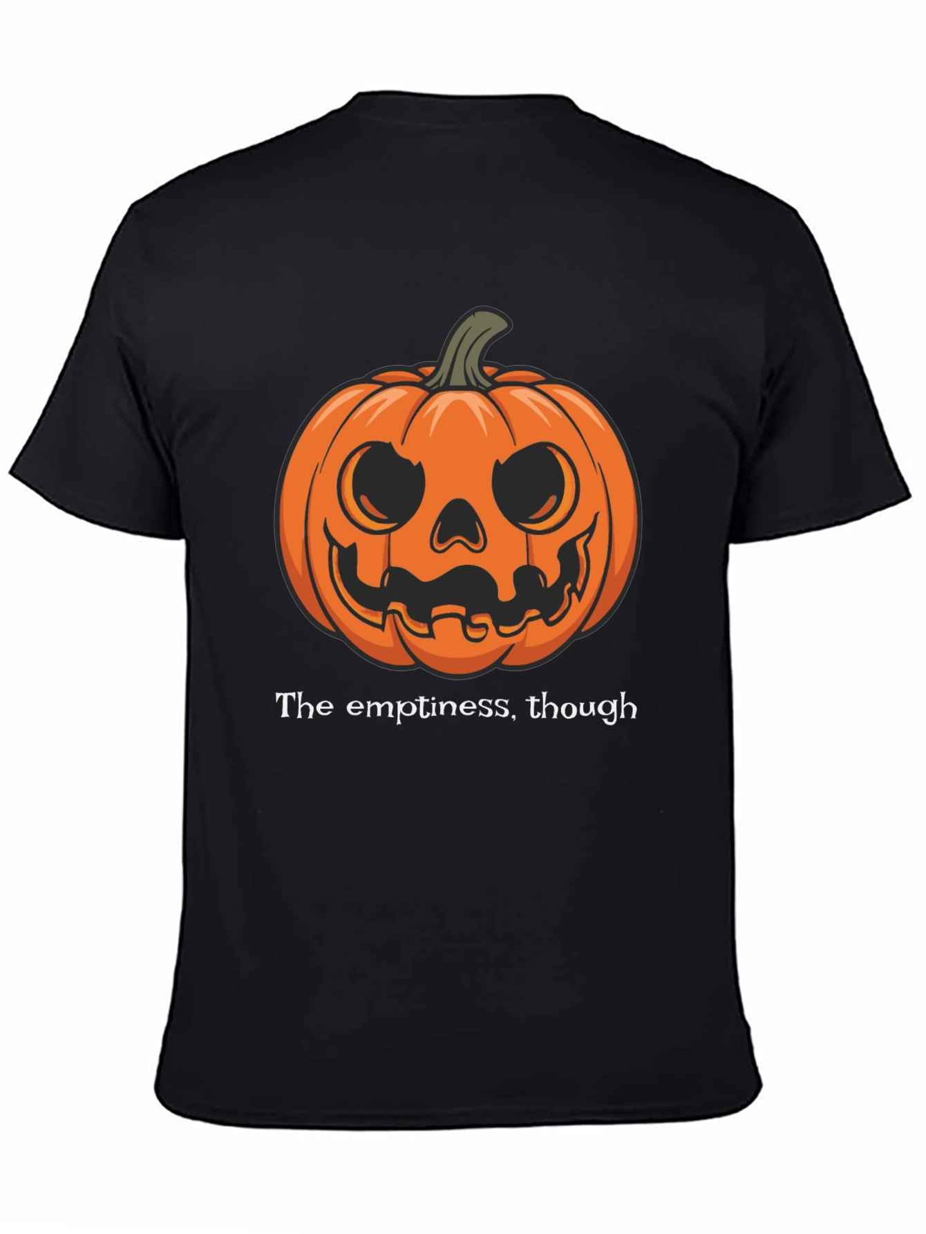 Halloween Pumpkin T-Shirt - The Emptiness Though