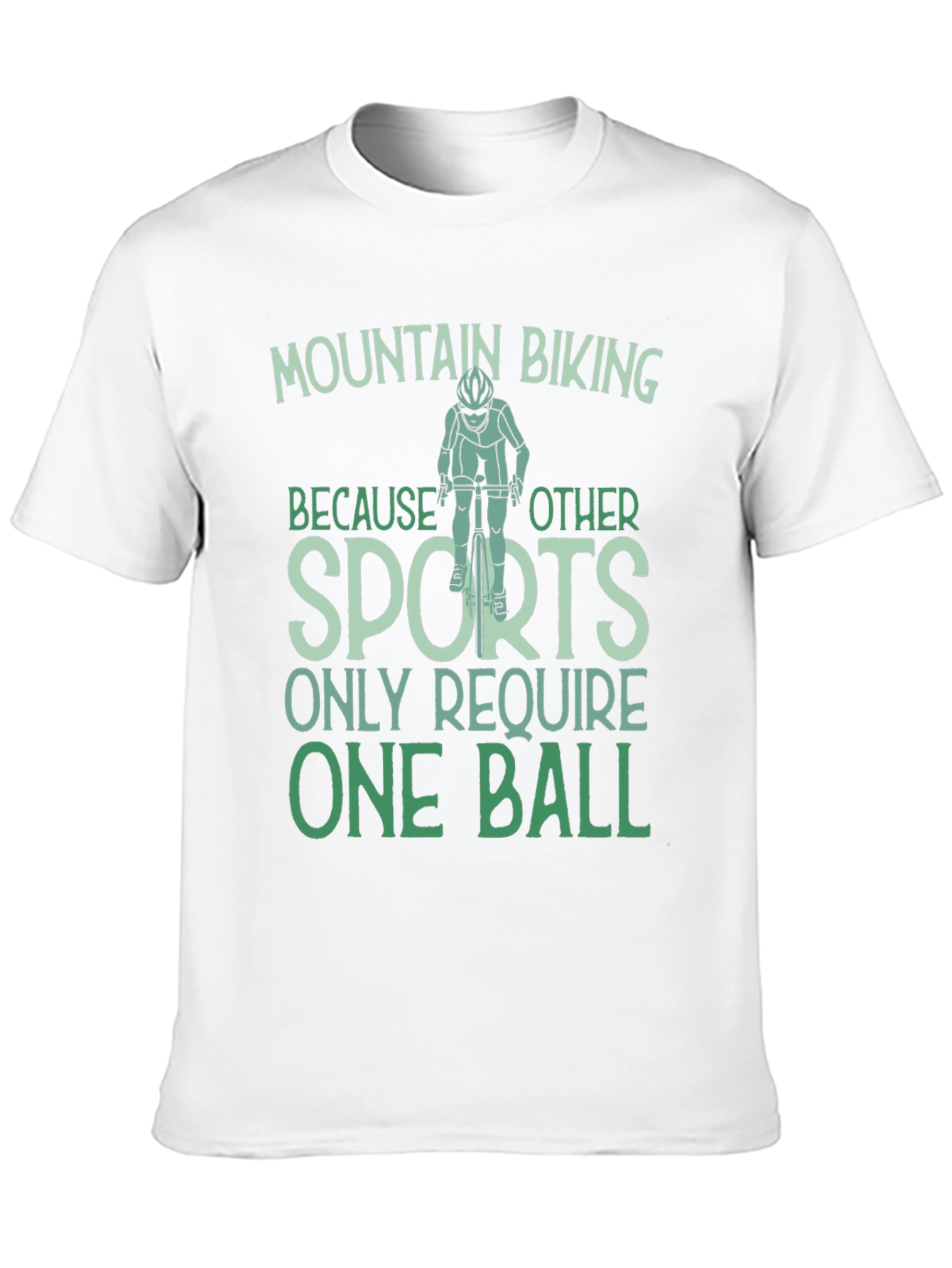 Mountain Biking One Ball T-Shirt