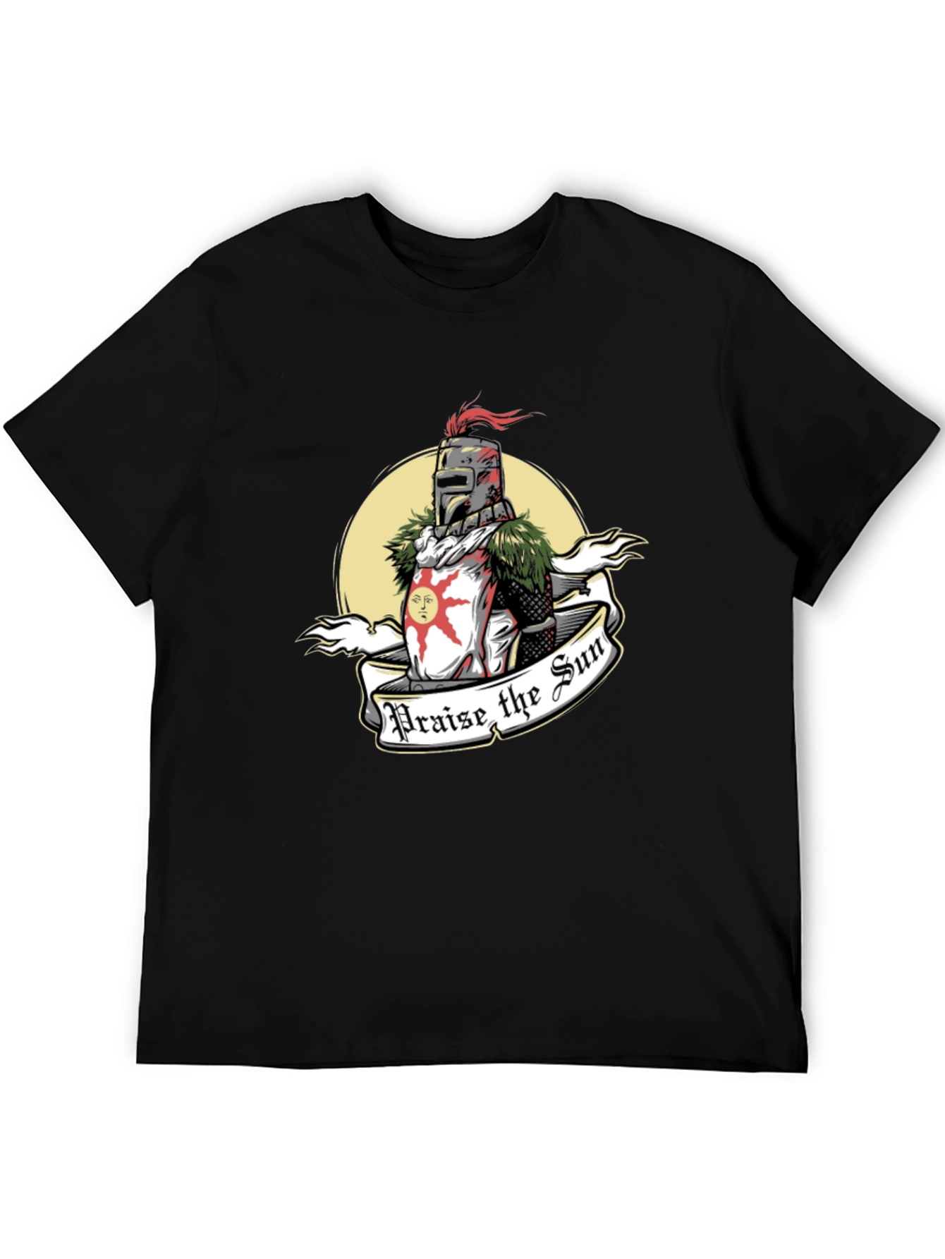 Praise the Sun Knight T-Shirt - Dark Souls Inspired