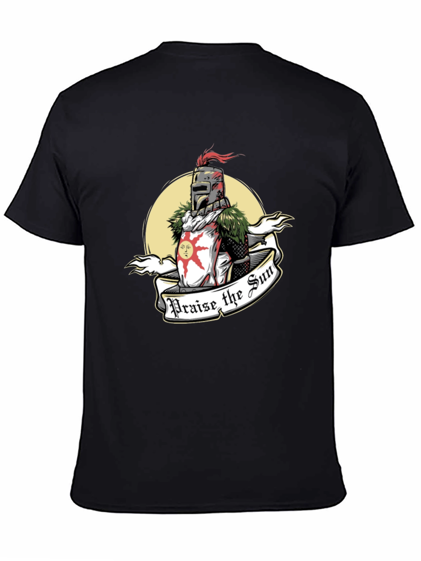 Praise the Sun Knight T-Shirt - Dark Souls Inspired
