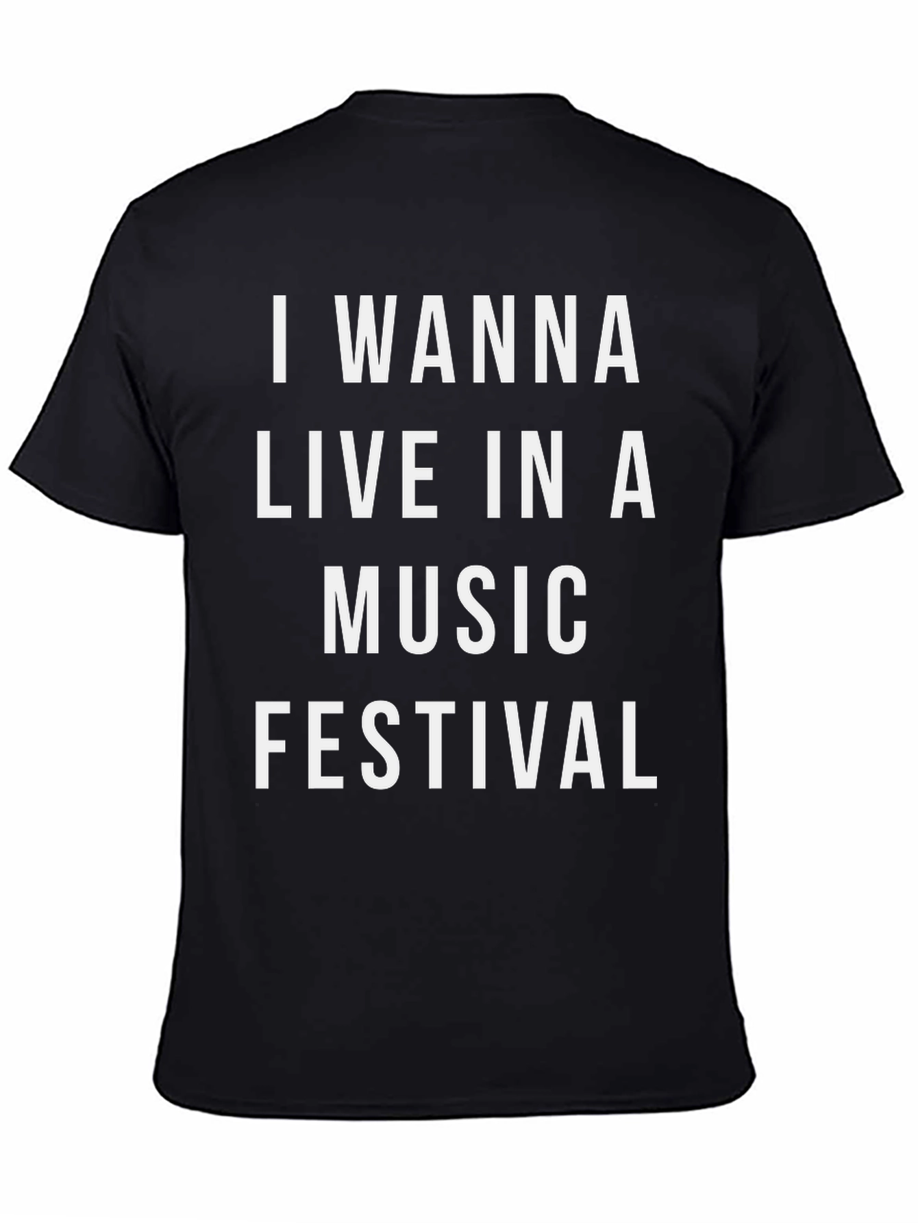 Music Festival T-Shirt - Live the Dream