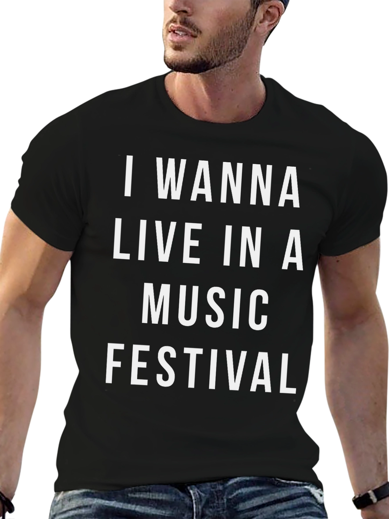 Music Festival T-Shirt - Live the Dream