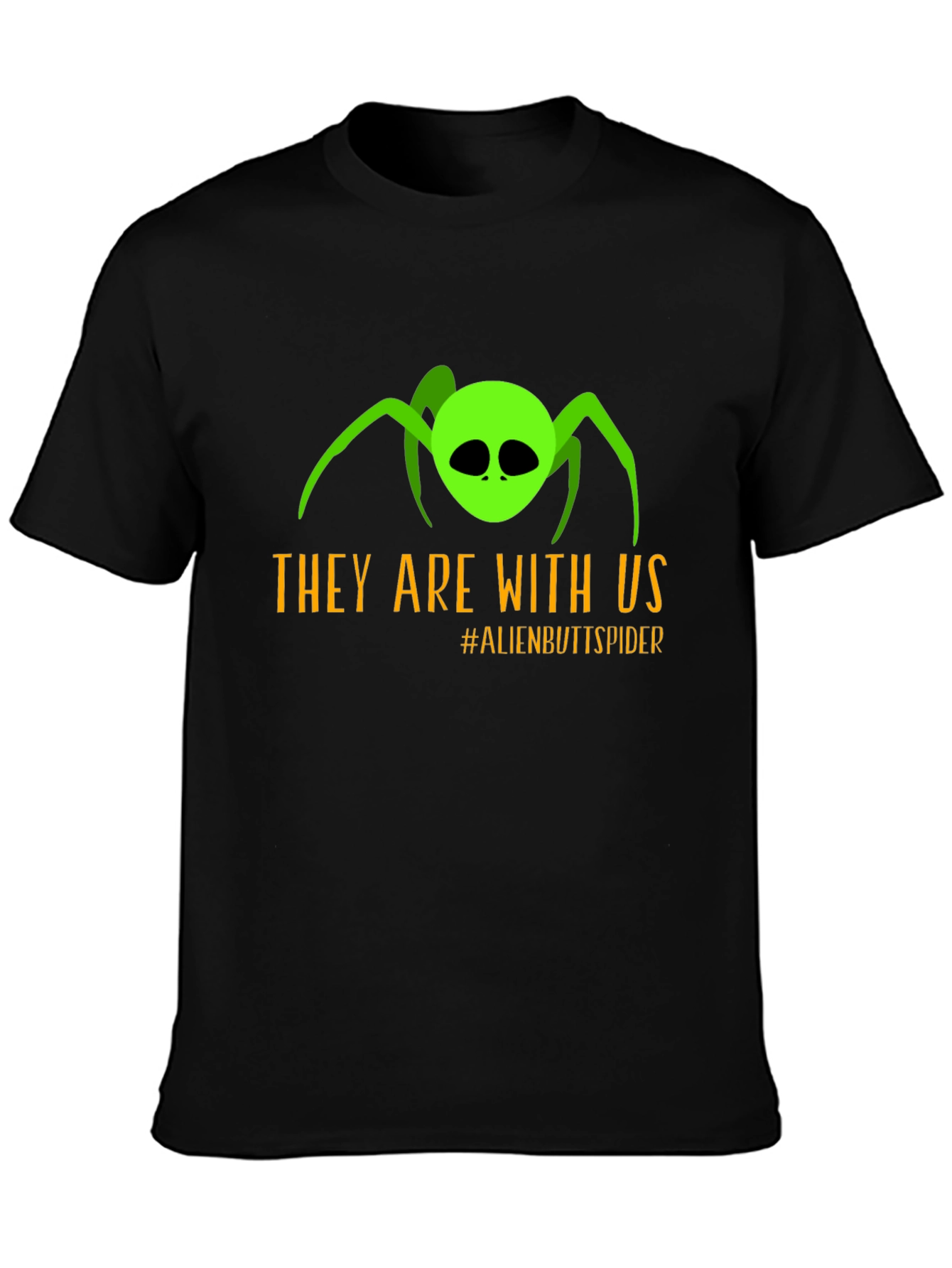 Alien Butt Spider Graphic Tee