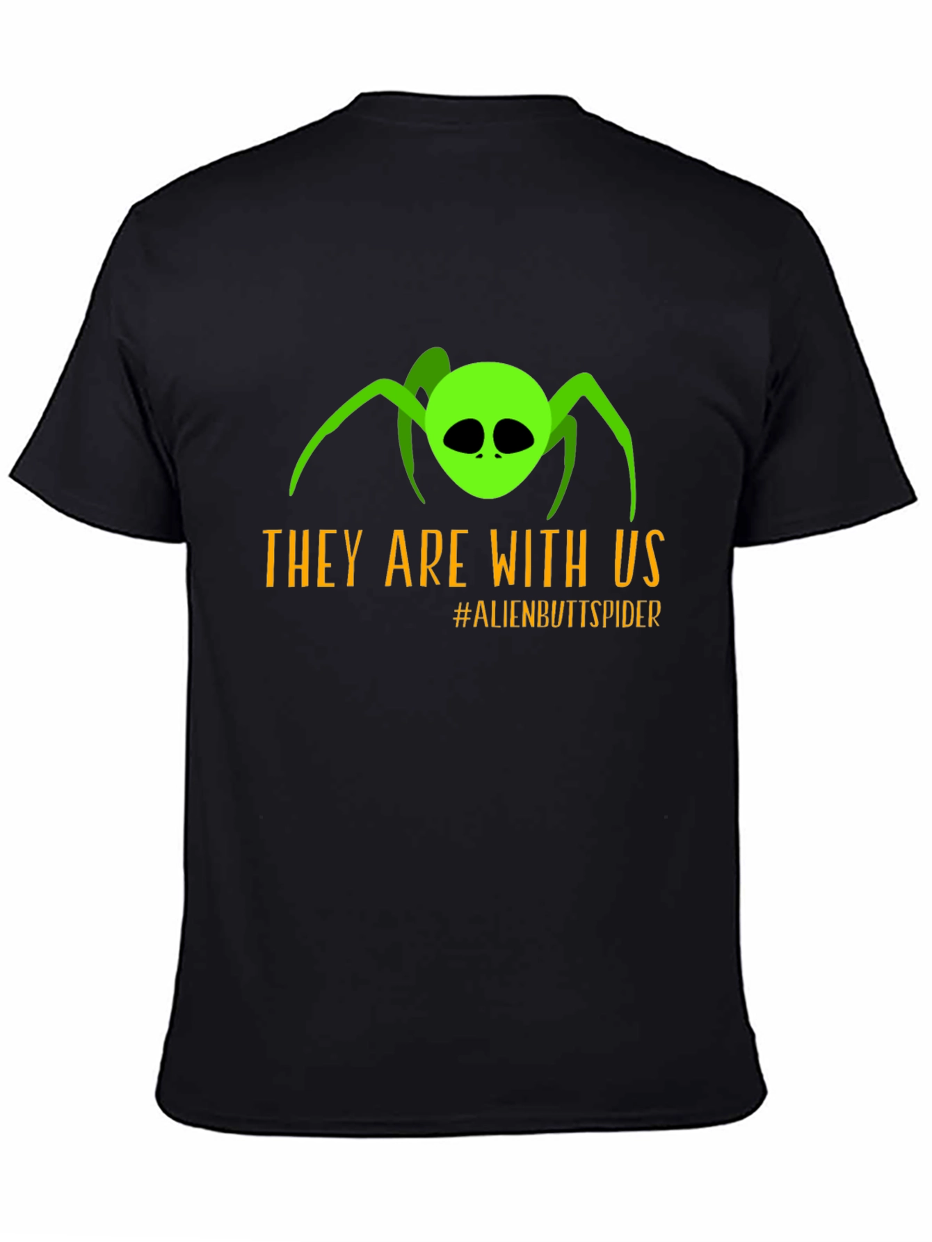 Alien Butt Spider Graphic Tee