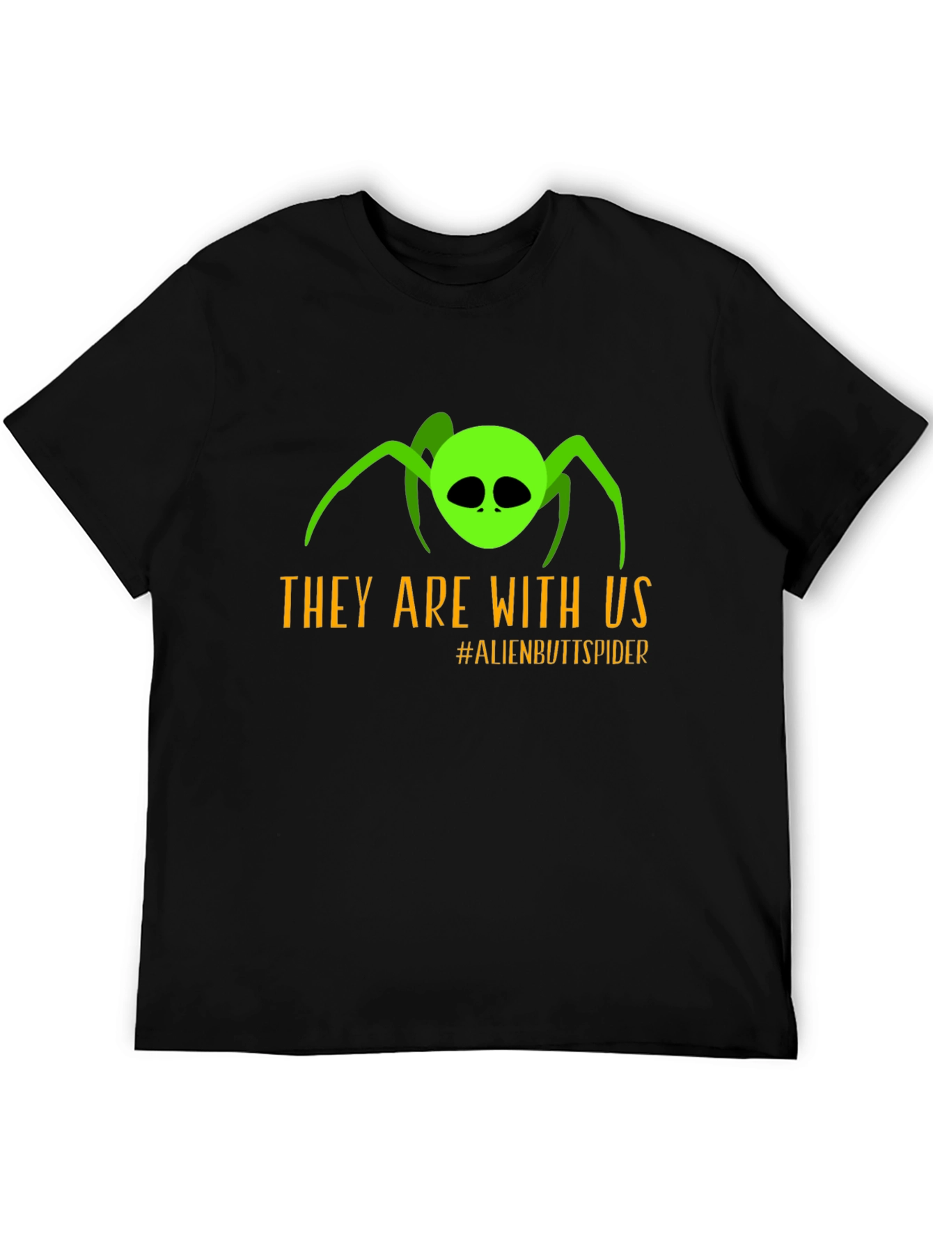 Alien Butt Spider Graphic Tee